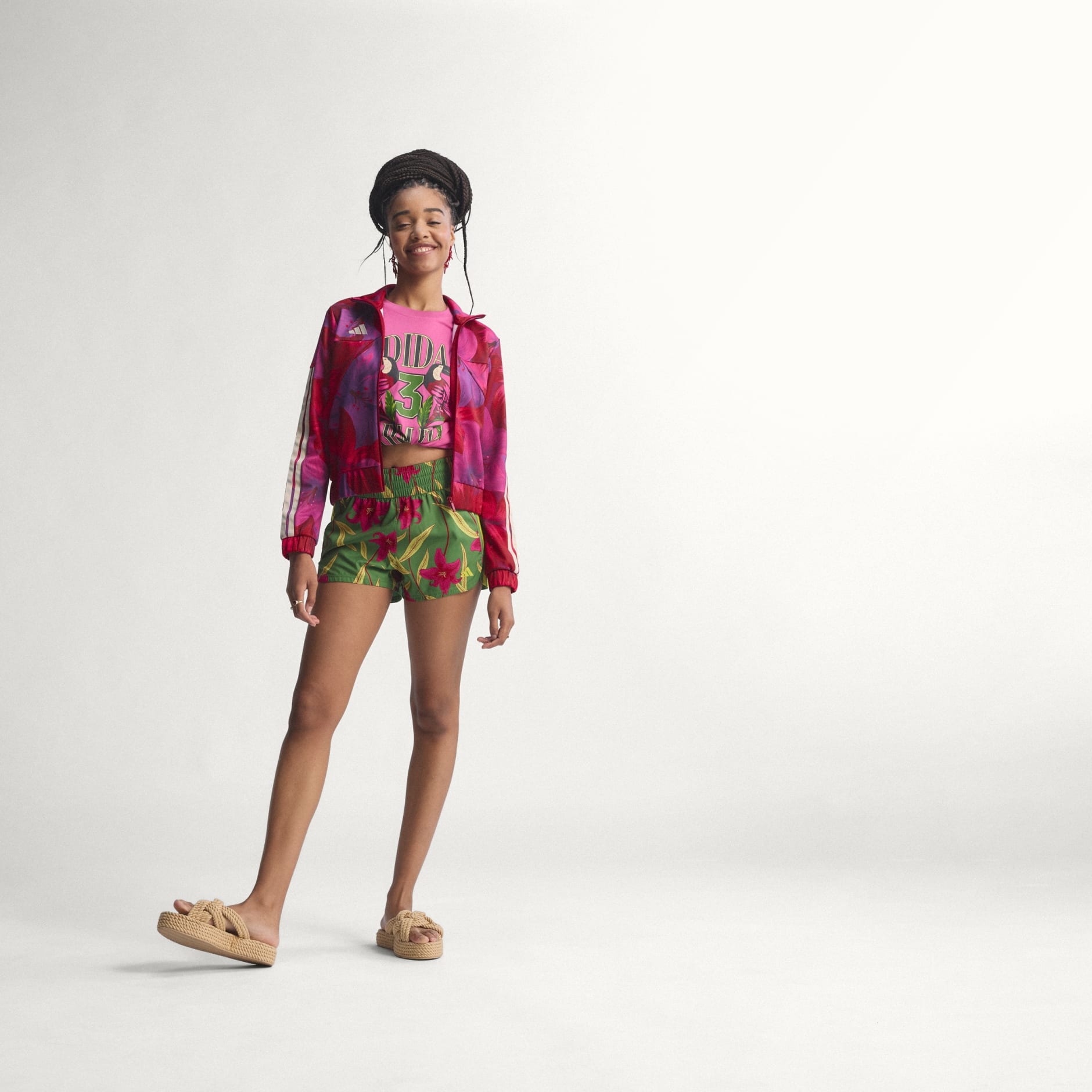 GORNJI DIO TRENIRKE ADIDAS x FARM RIO HOUSE OF TIRO