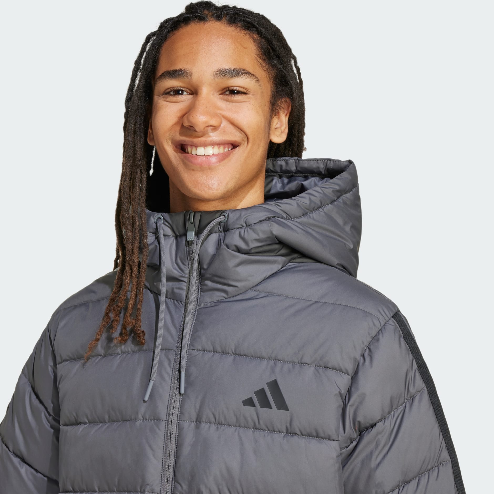 Essentials CLIMAWARM 3-Stripes Synthetic Down Jackets