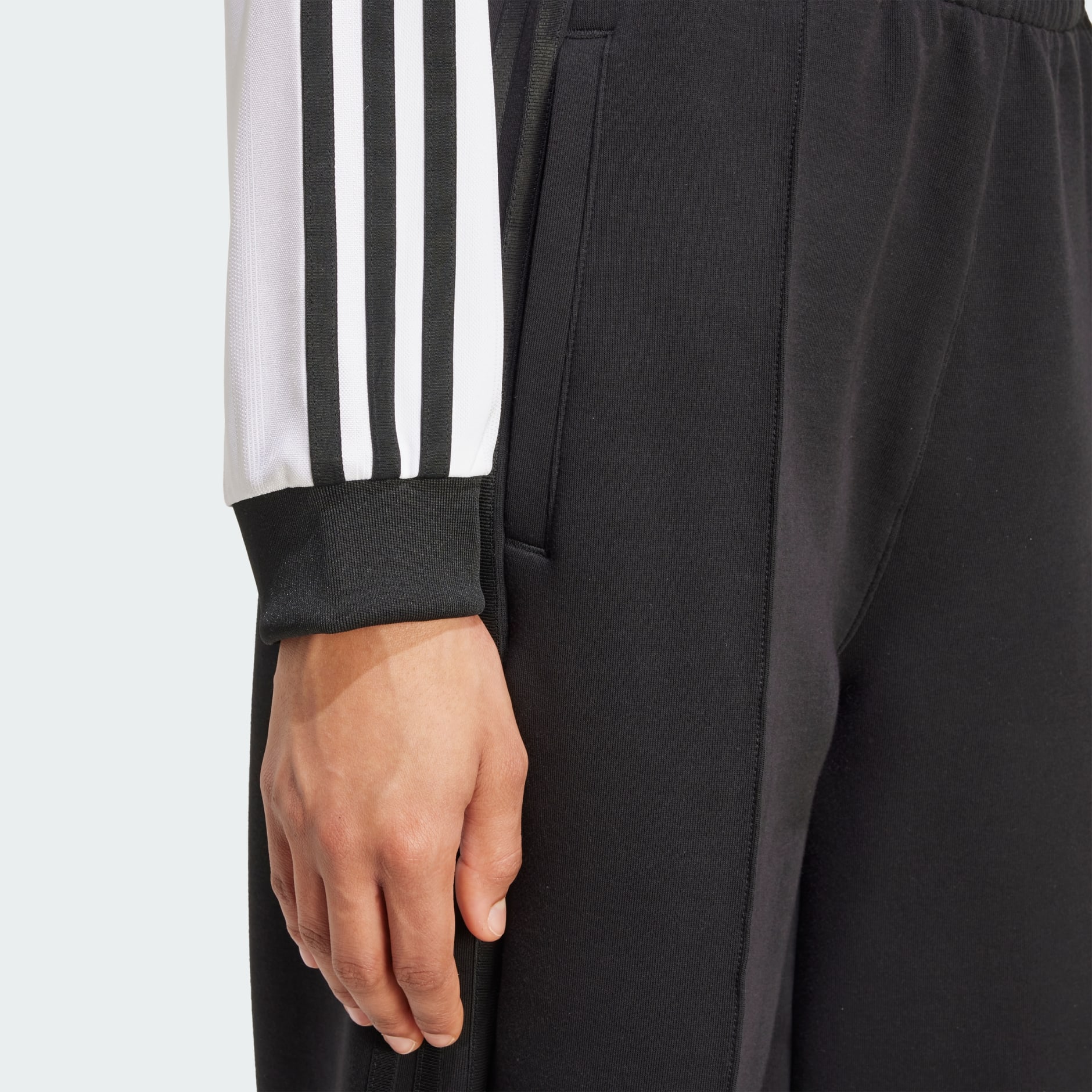 Adicolor Football Jacquard Crop Long-Sleeve Top