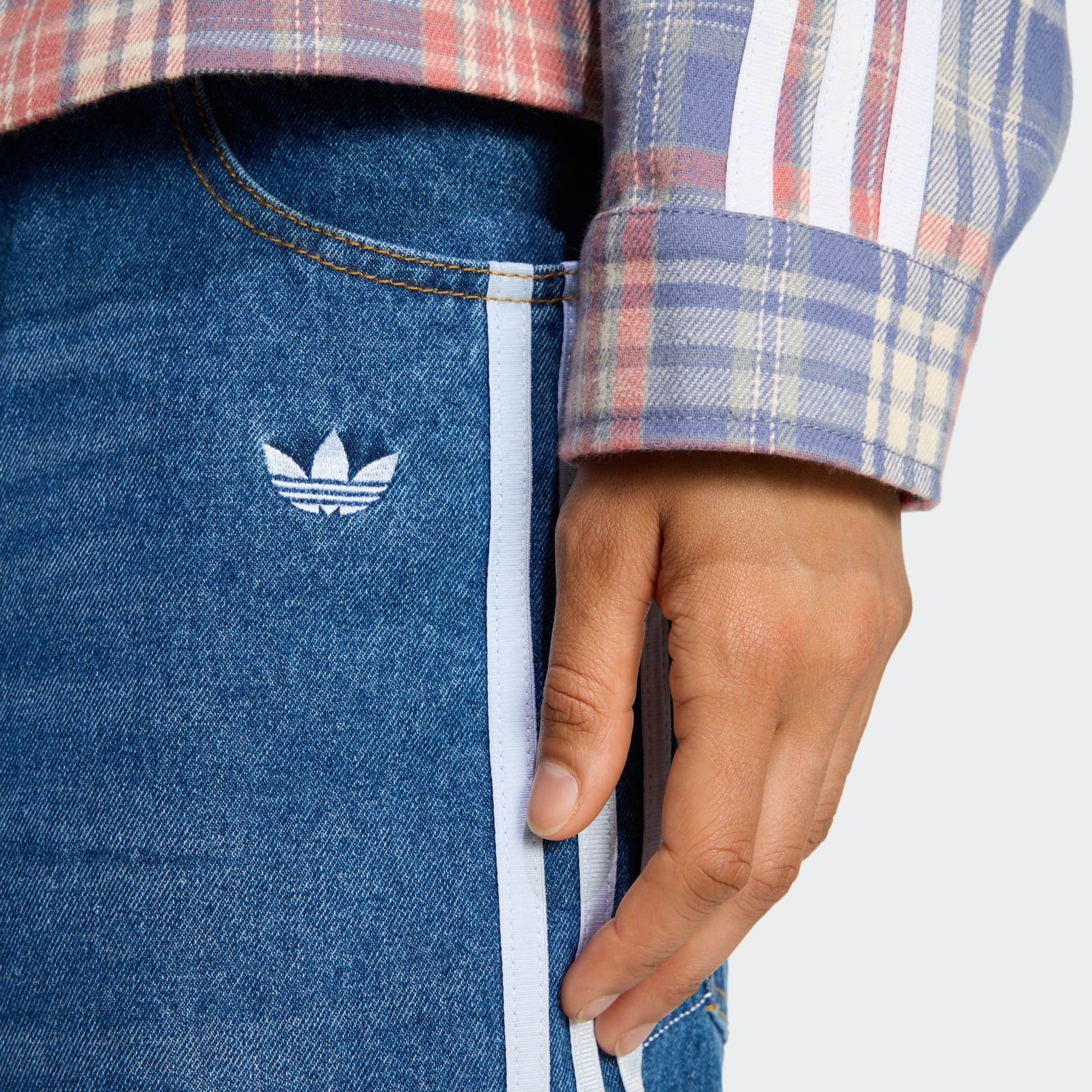 ADIDAS ORIGINALS BAGGY GFX DENIM - Blue | adidas Hong Kong