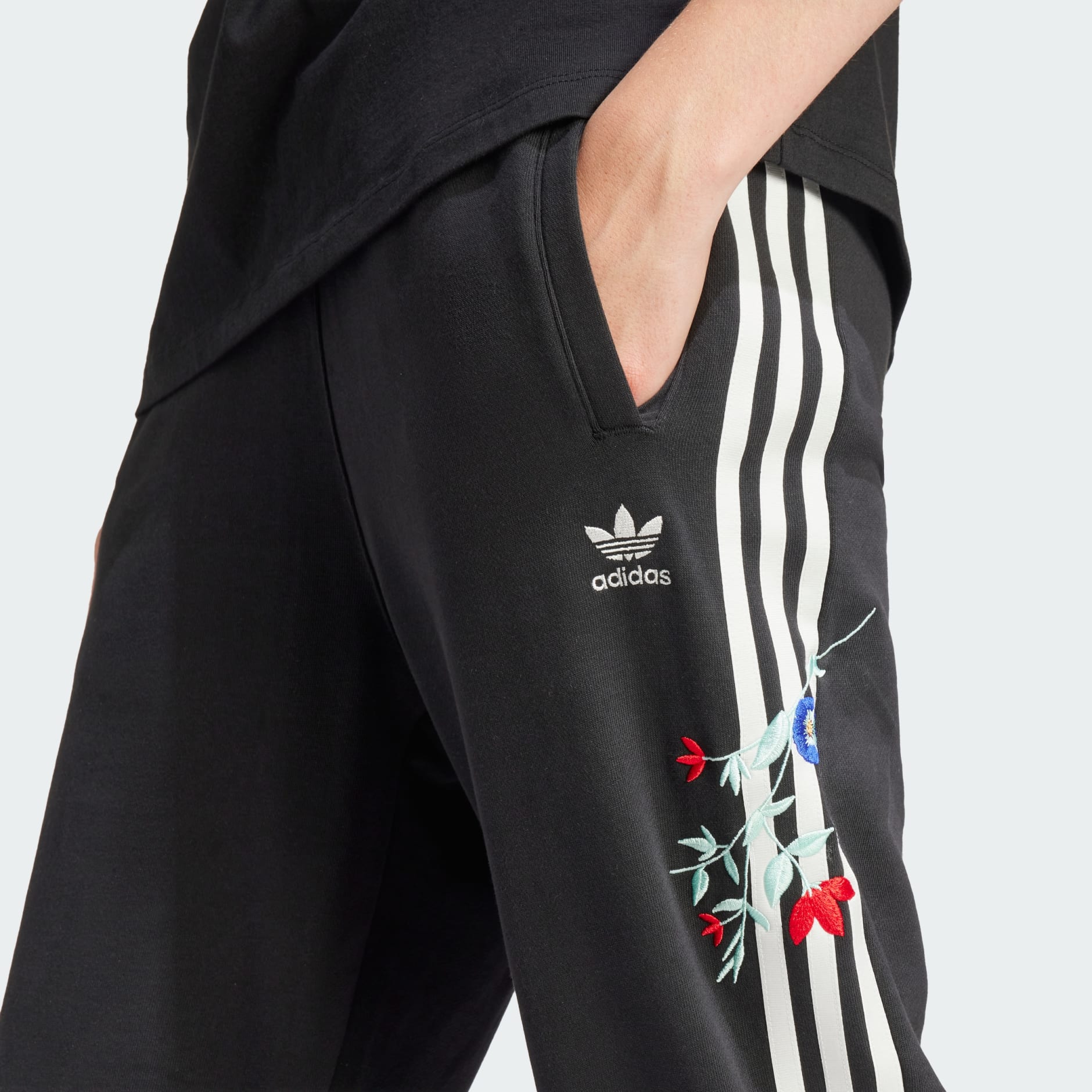 Clothing Graphics Floral Joggers Black adidas Israel