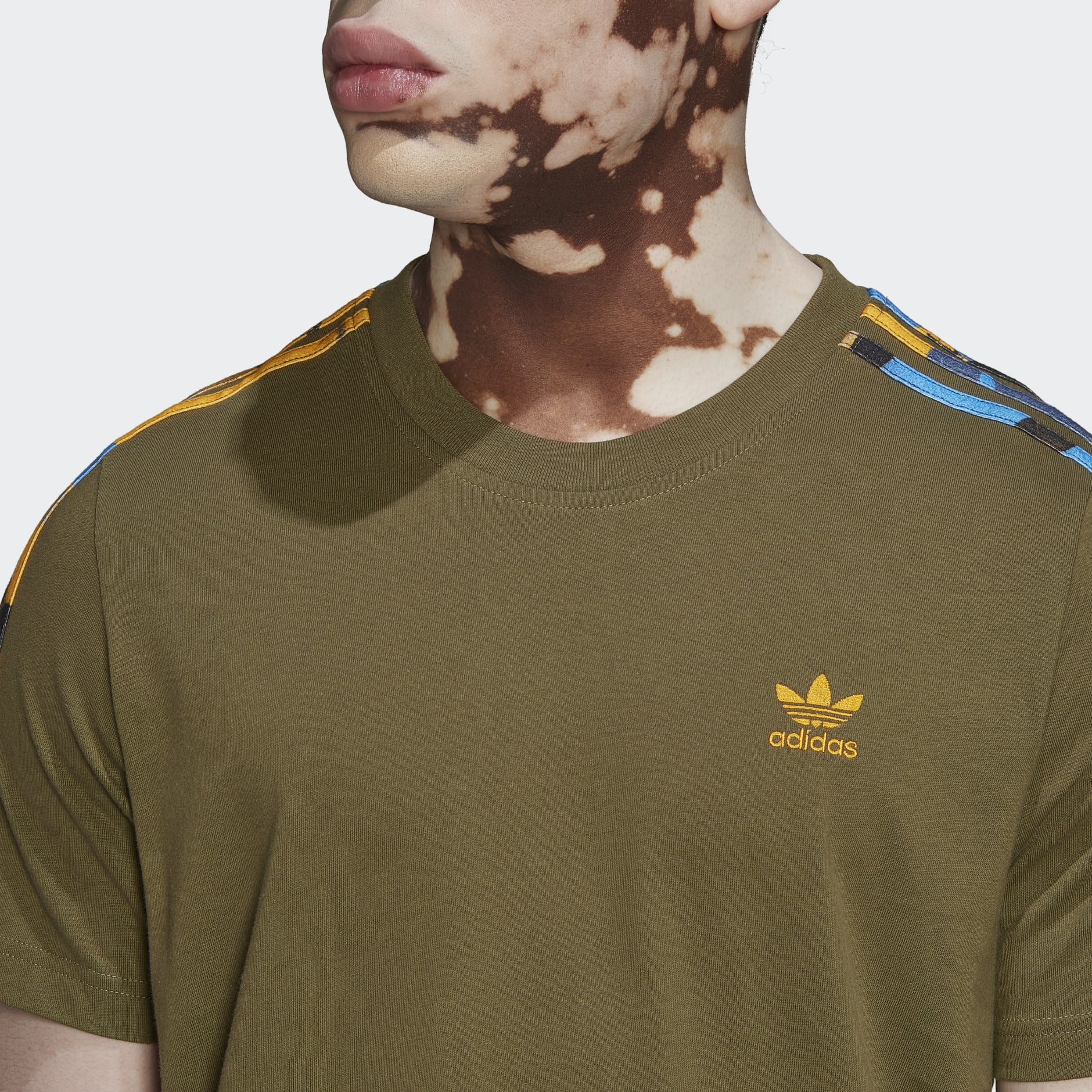 3-Stripes Camo Tee