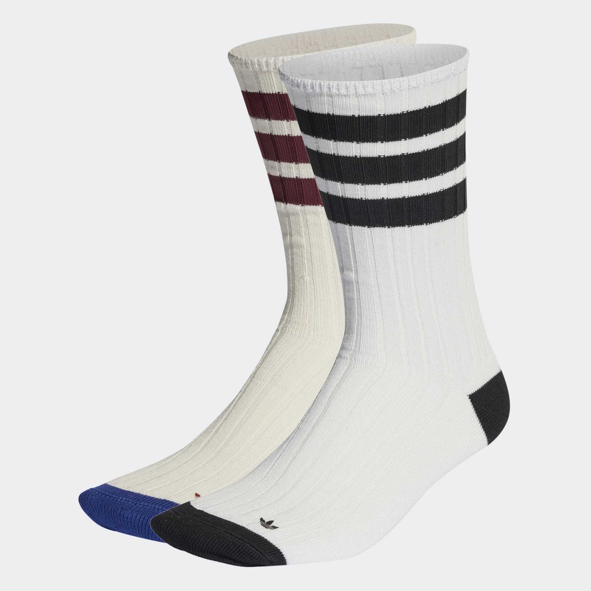 Accessories - Premium Mid Crew Socks 2 Pairs - White | adidas Kuwait