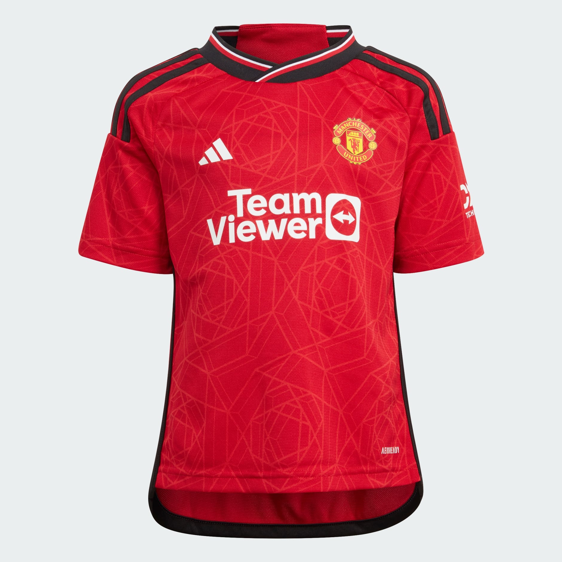 Clothing - Manchester United 23/24 Home Mini Kit - Red | adidas South ...
