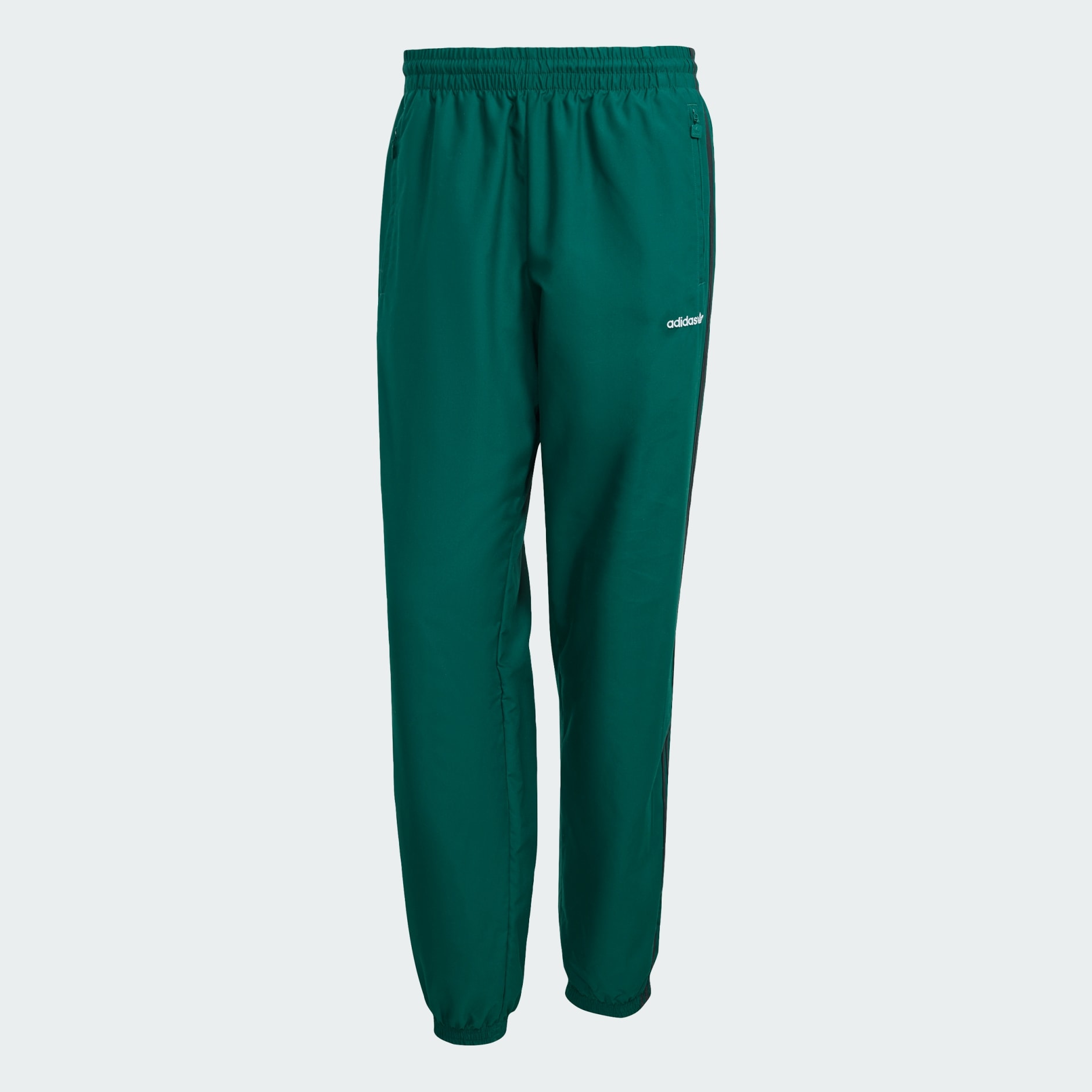 Clothing - Brushed Woven Track Pants - Green | adidas Oman