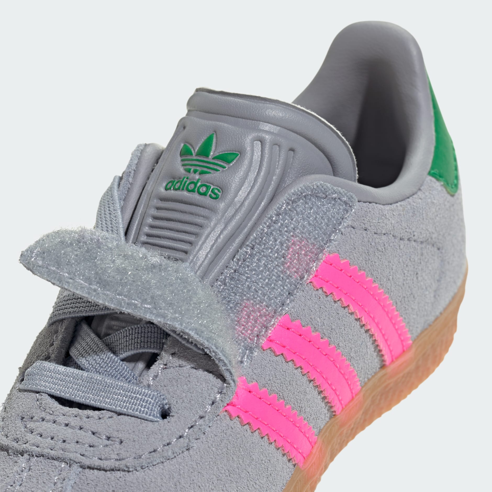 Pantofi cu șireturi elastice Gazelle pentru copii