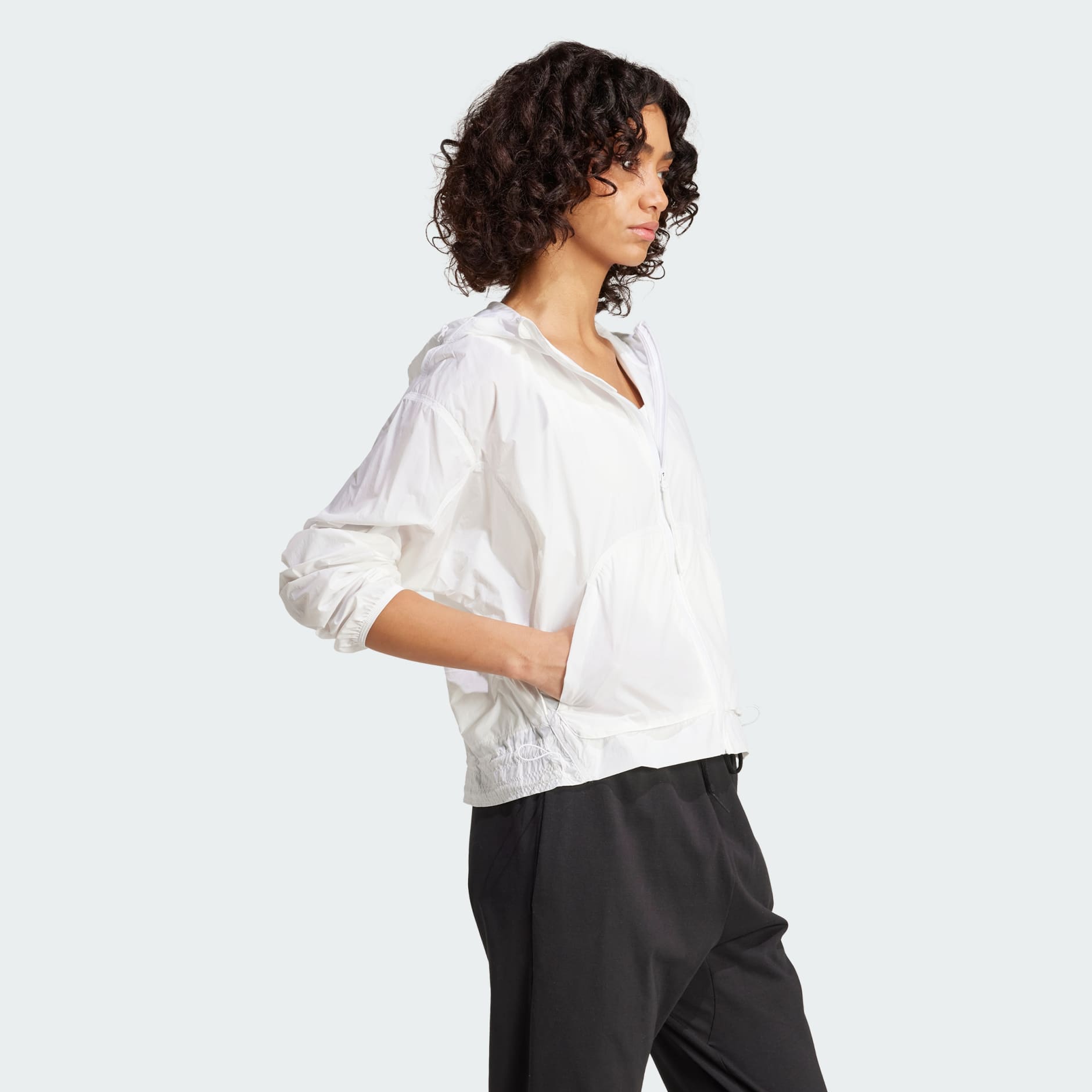 City Escape Lightweight Windbreaker - White | adidas Hong Kong