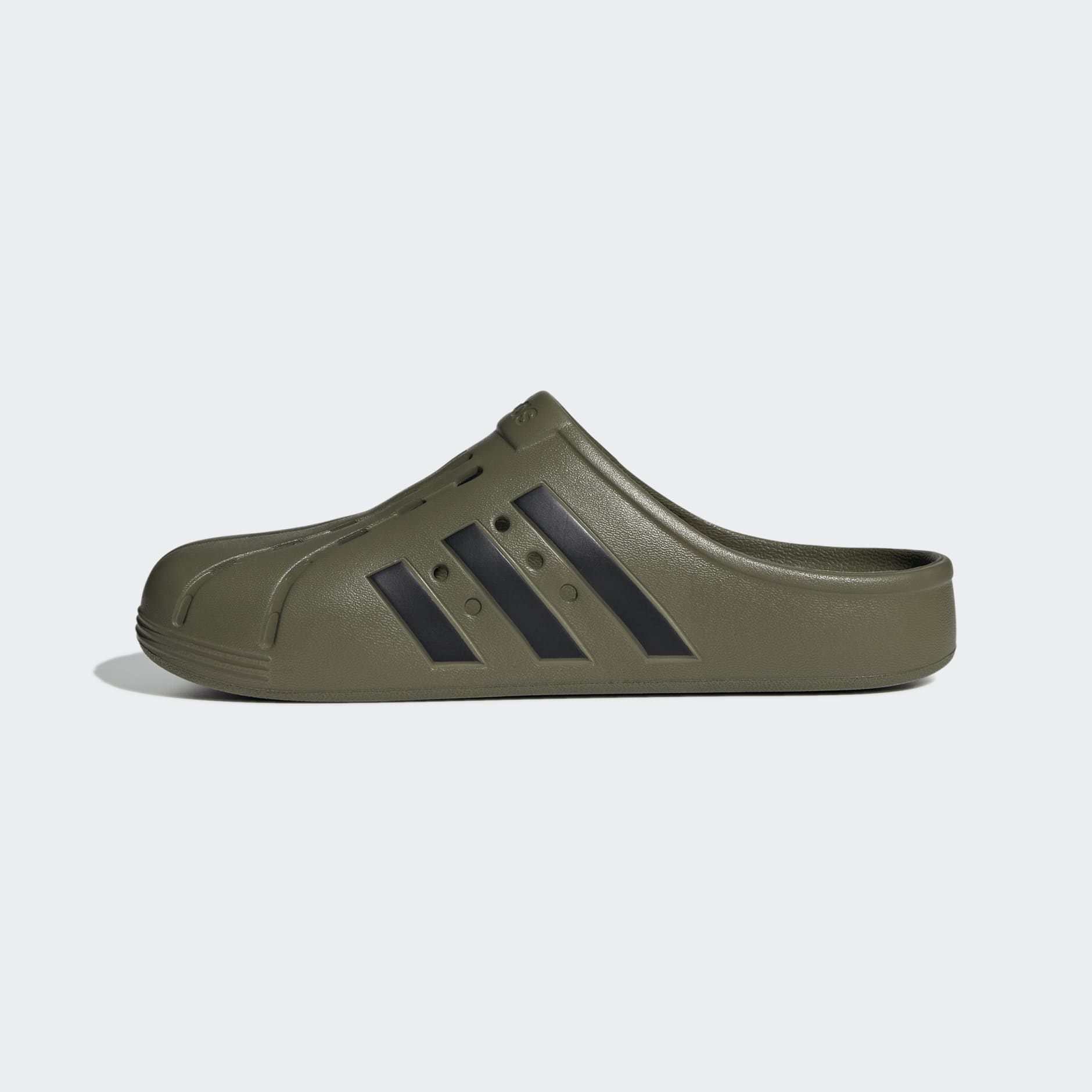 Slides - Adilette Clogs - Green | adidas South Africa