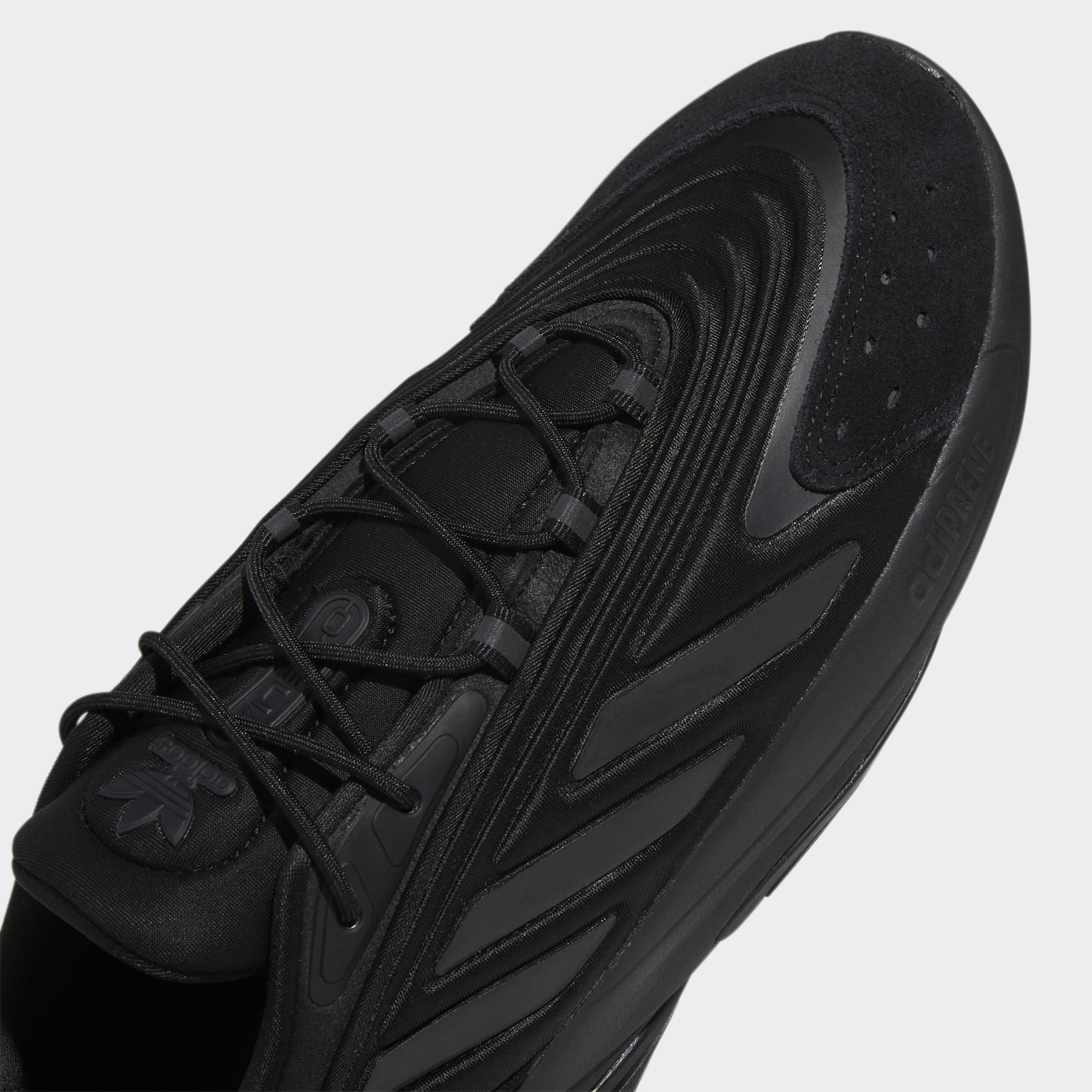 adidas originals ozelia trainers in triple black