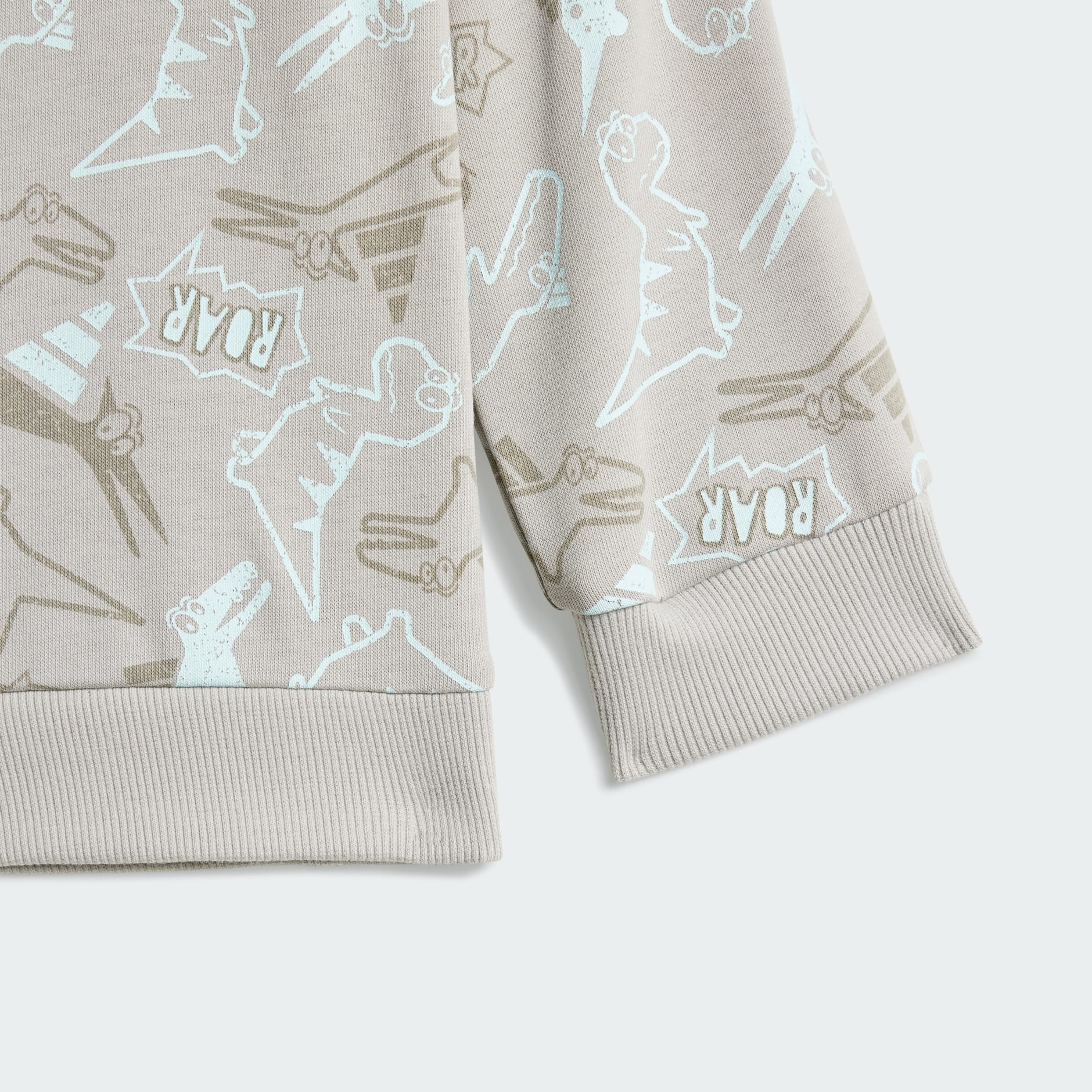 أساسيات الموسم Adiraptor French Terry طقم بنطال للأطفال.