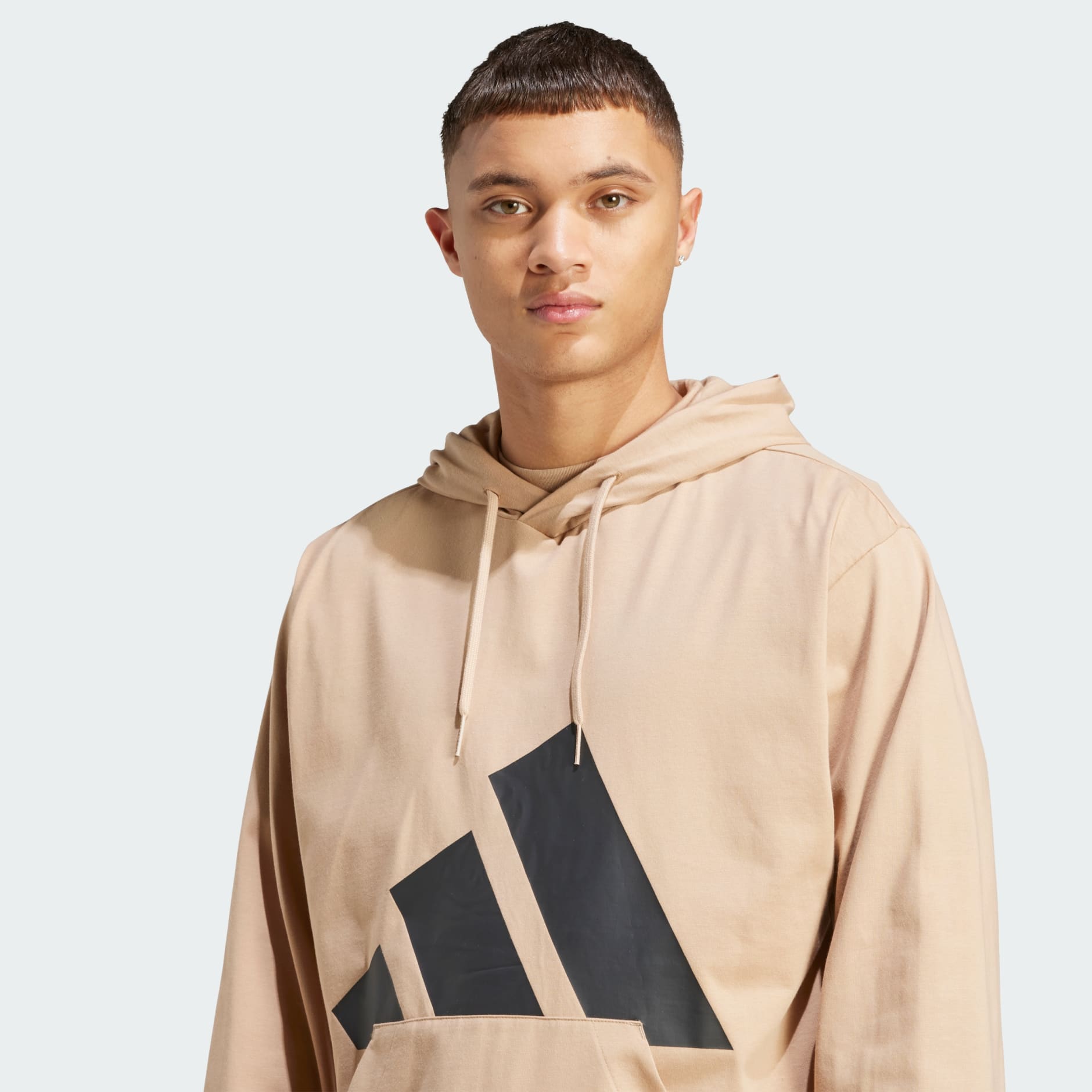 Essentials Big Logo Single Jersey Hoodie
