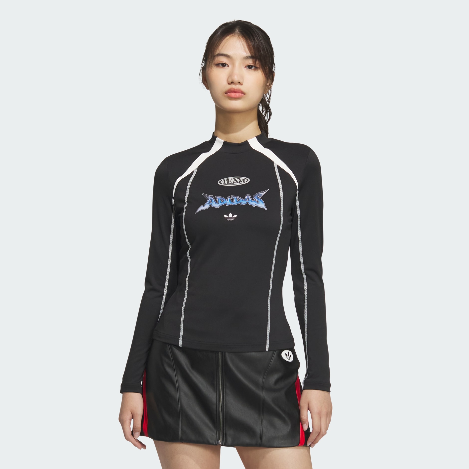 Racing V-Day Graphic Long Sleeve Tee