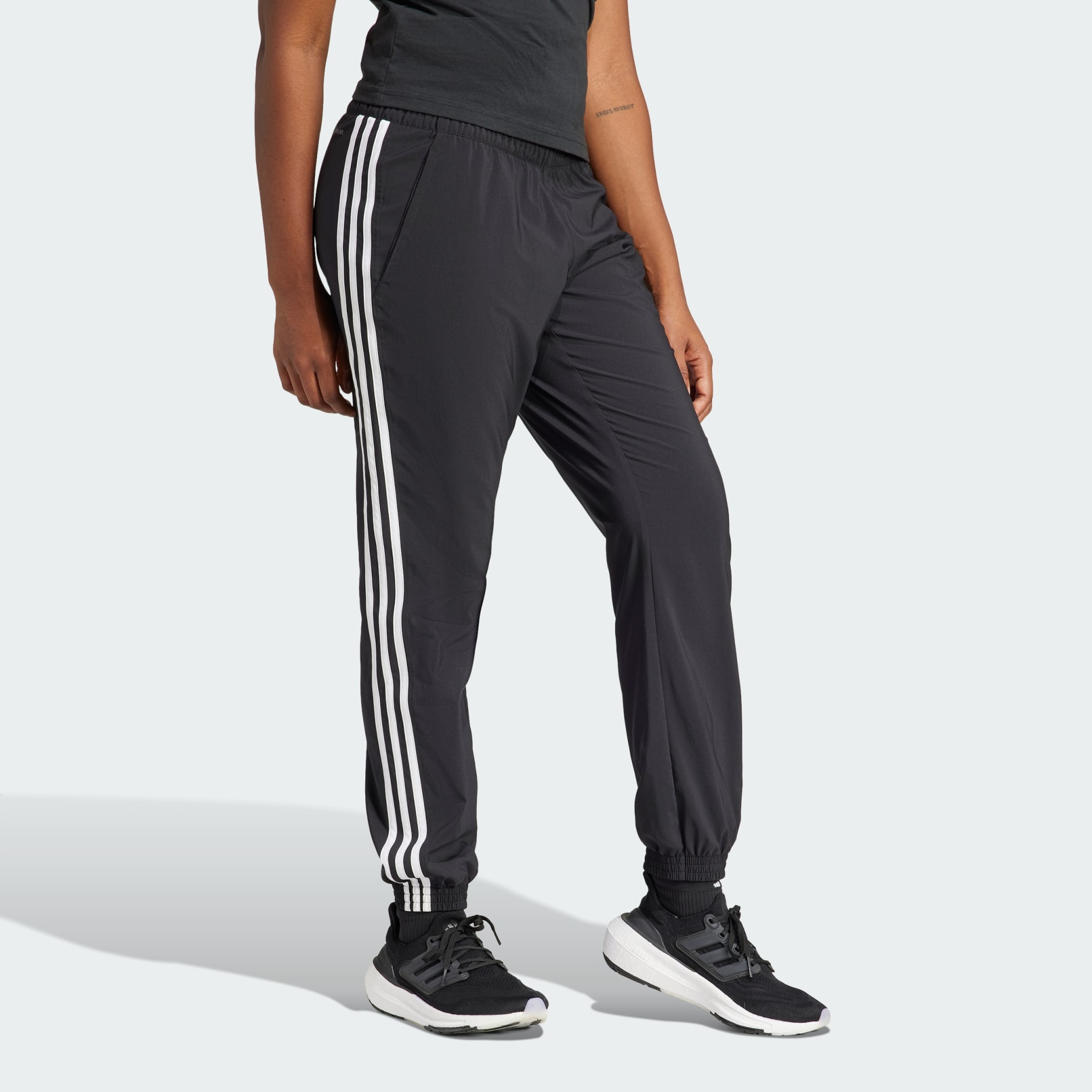 adidas TRAINICONS 3-Stripes Woven Pants - Black | adidas UAE