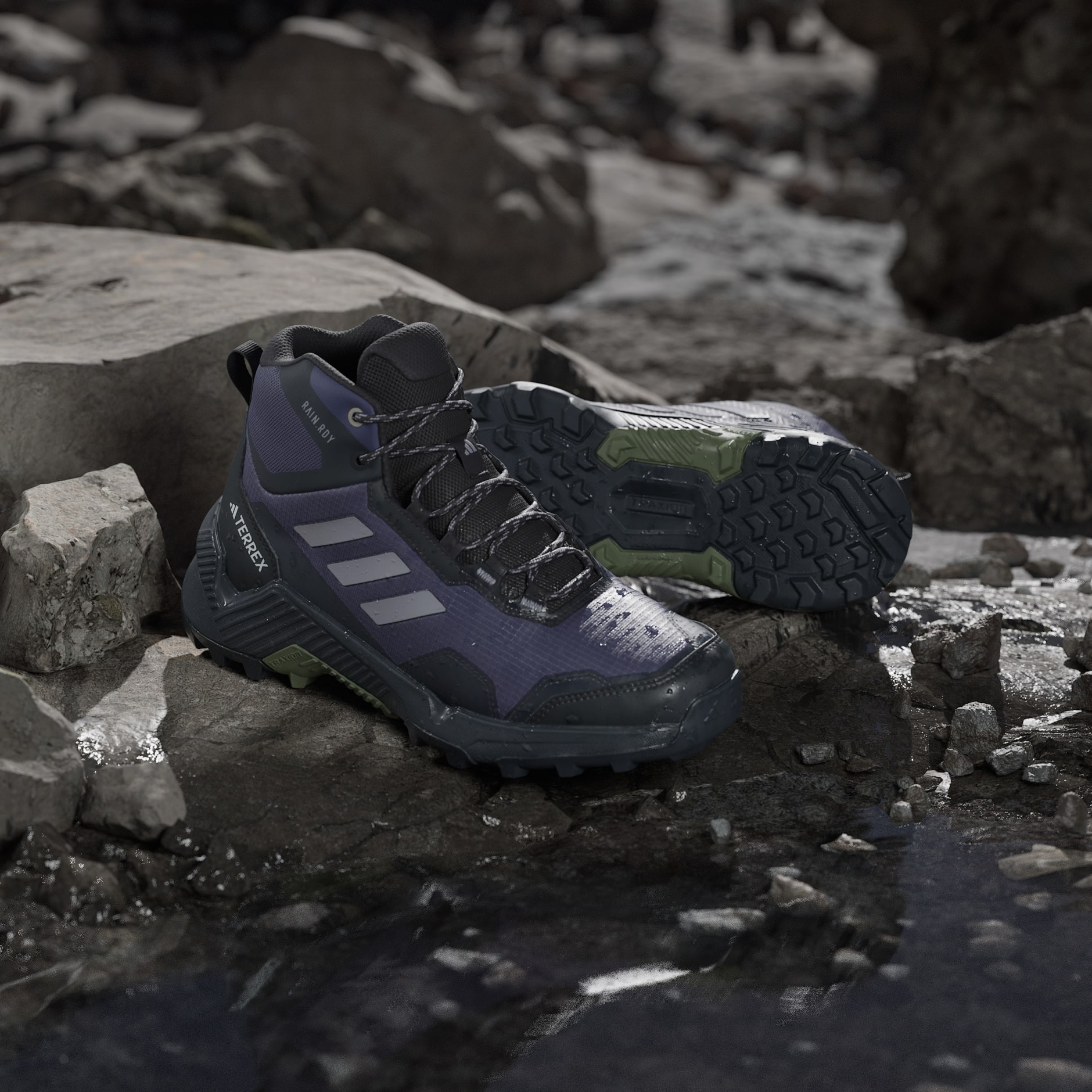 Pantofi de drumeție Eastrail 2.0 Mid RAIN.RDY