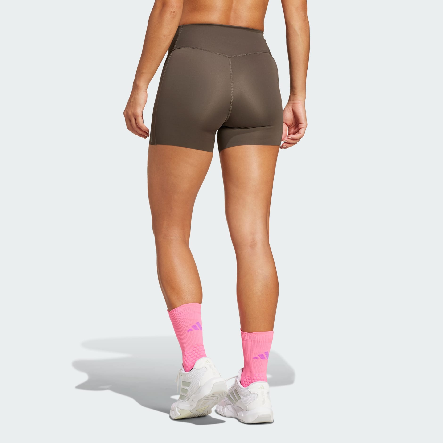 Optime 4-Inch Raw-Cut-Hem Leggings