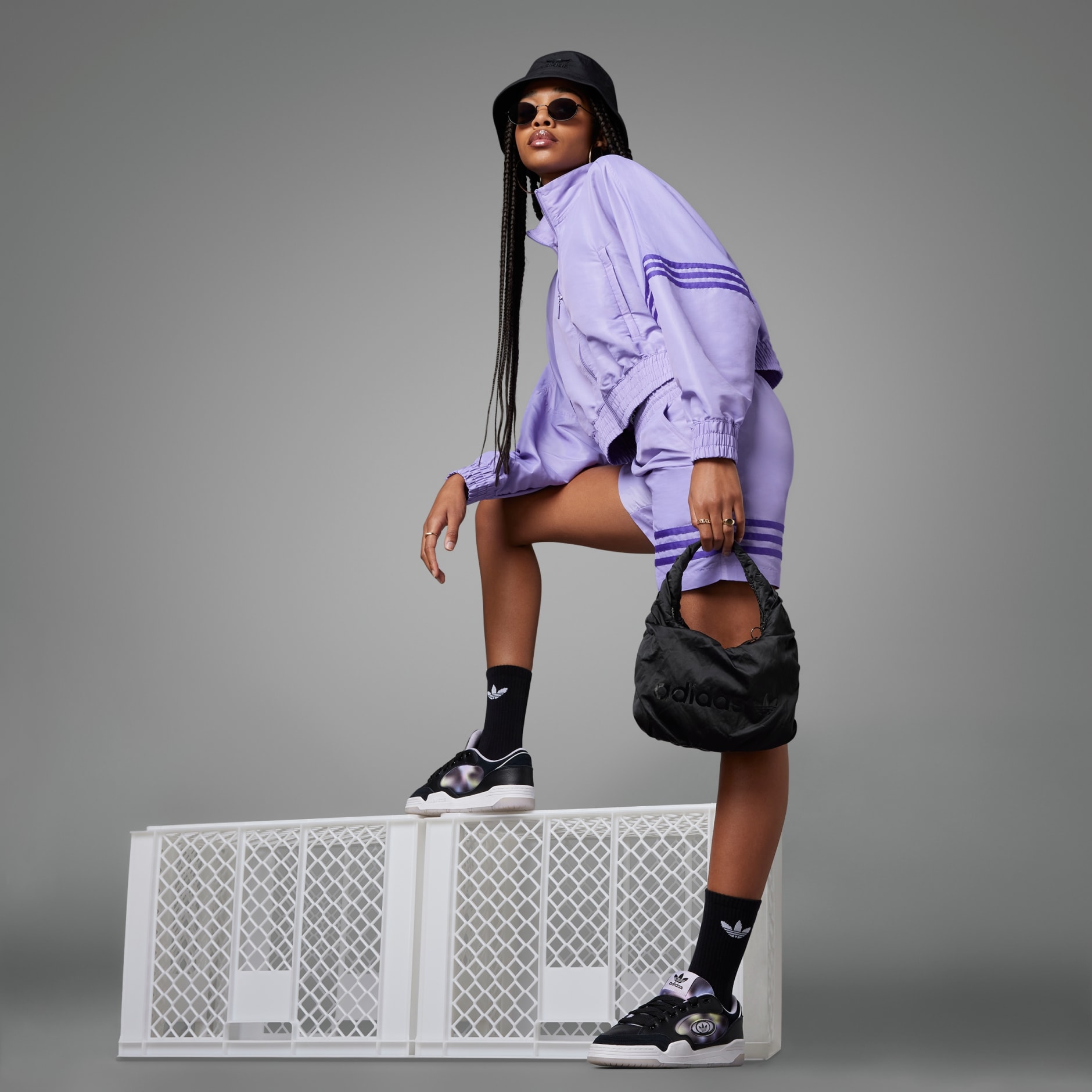 Clothing - Adicolor Neuclassics Track Jacket - Purple | adidas South Africa