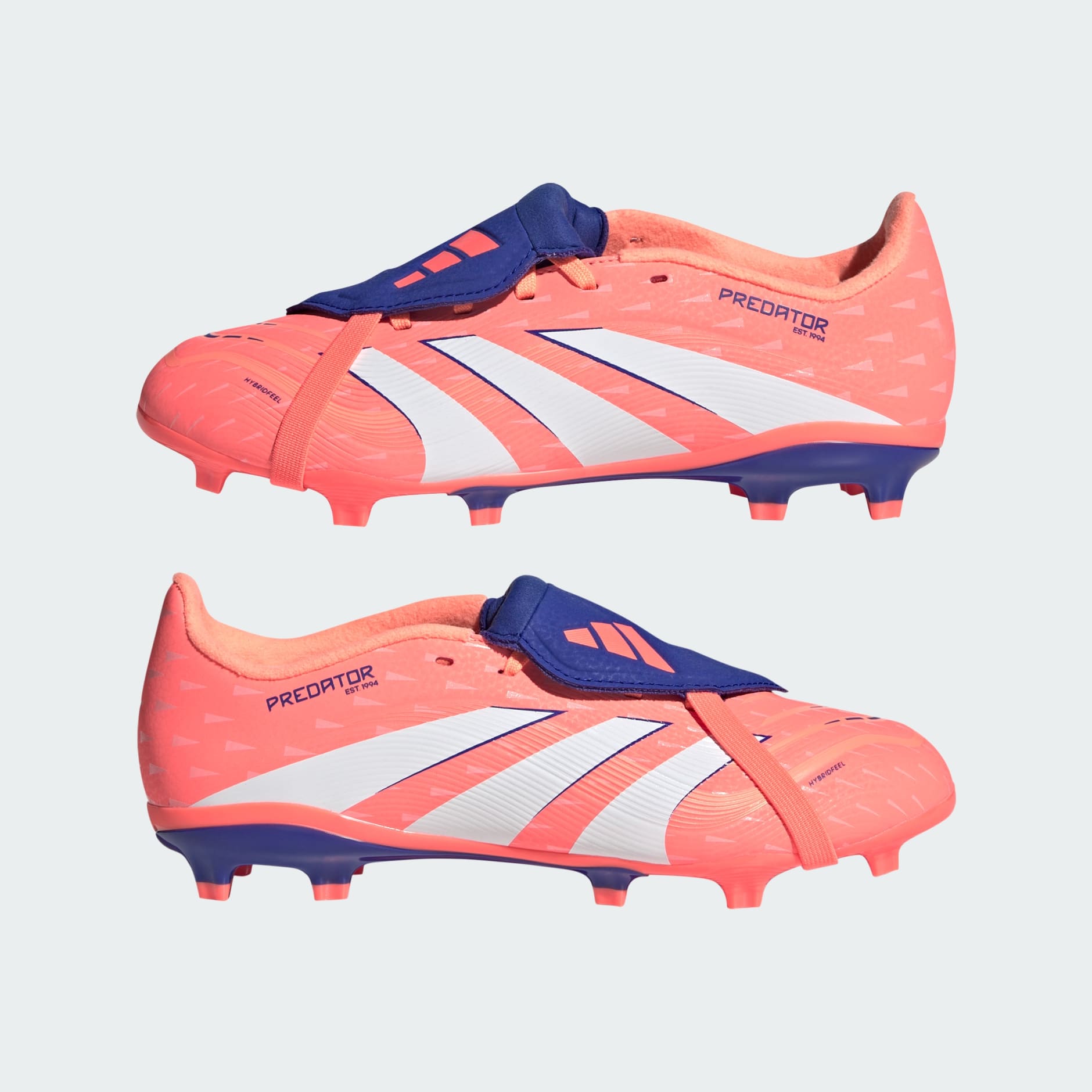 Ghete Predator League cu limbă pliabilă, pentru teren dur/multi-teren, pentru copii