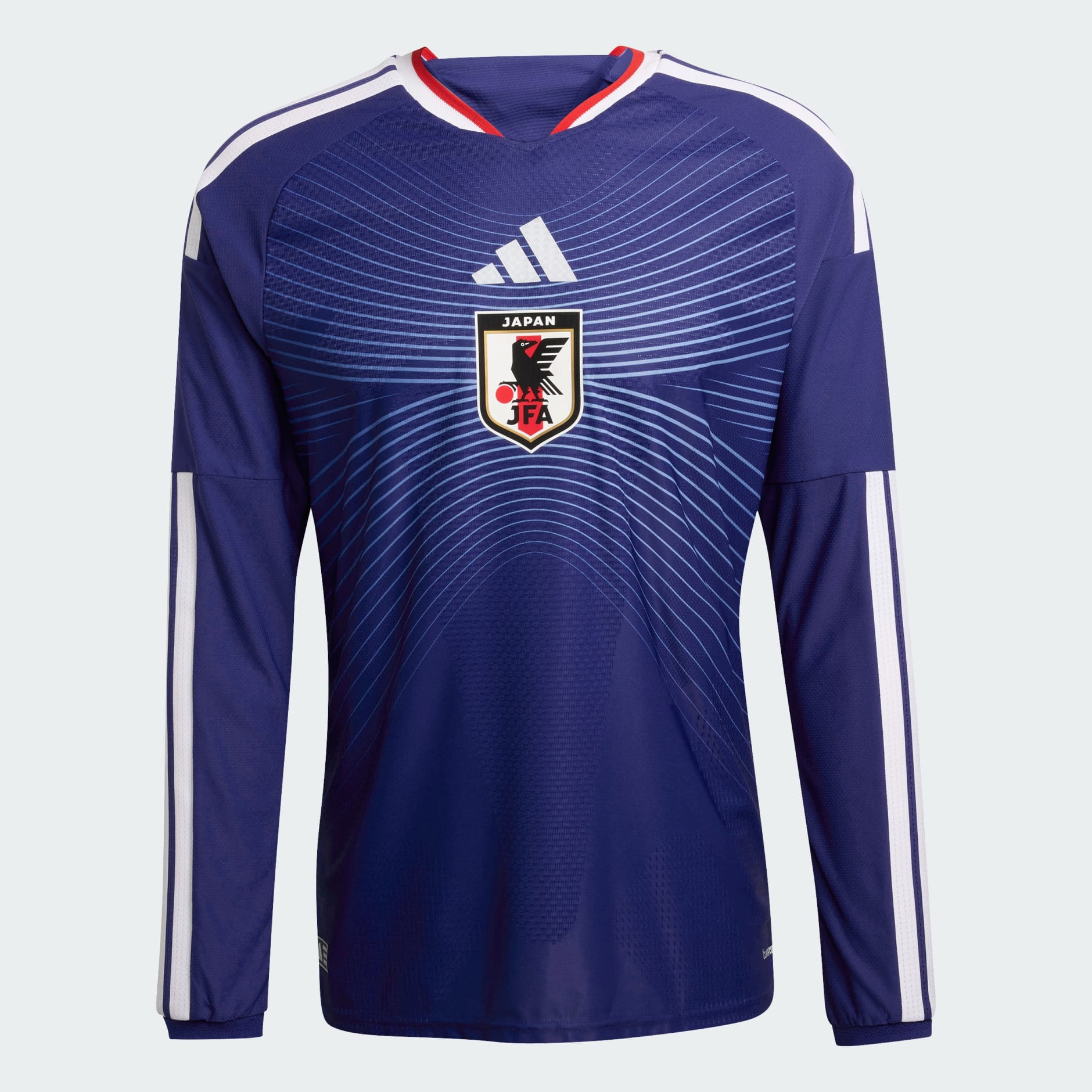 Japan 26 Home Authentic Jersey Long Sleeve