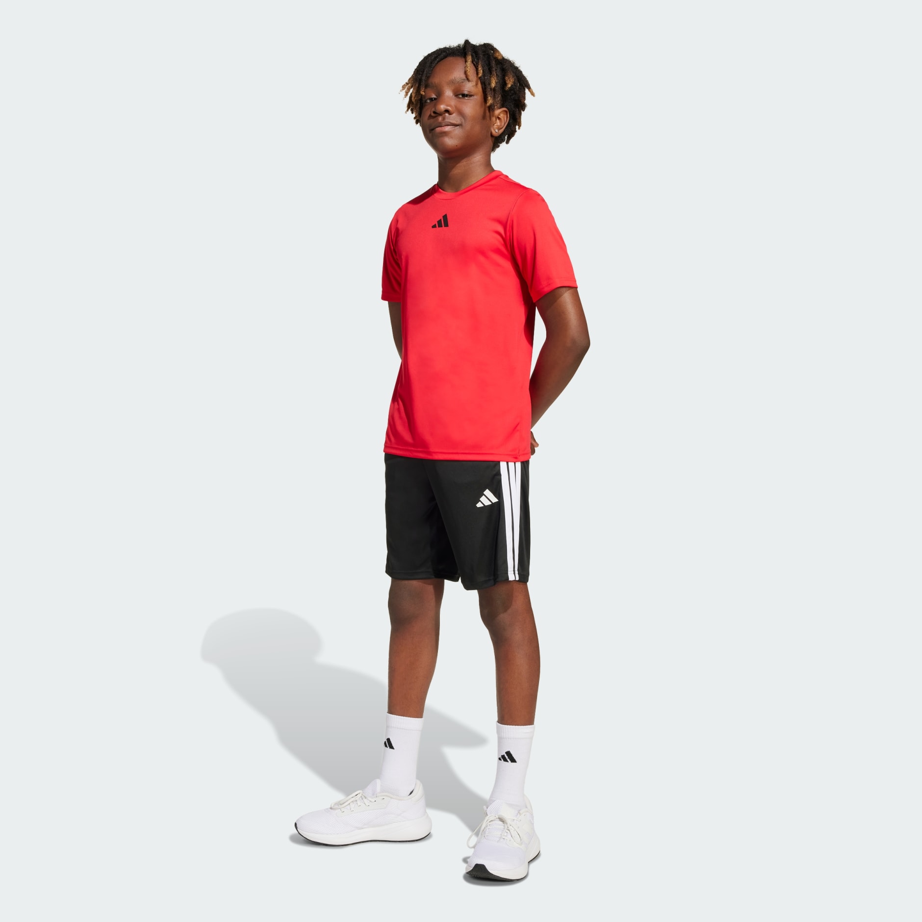 Train Essentials 3-Stripes Tee Set Kids