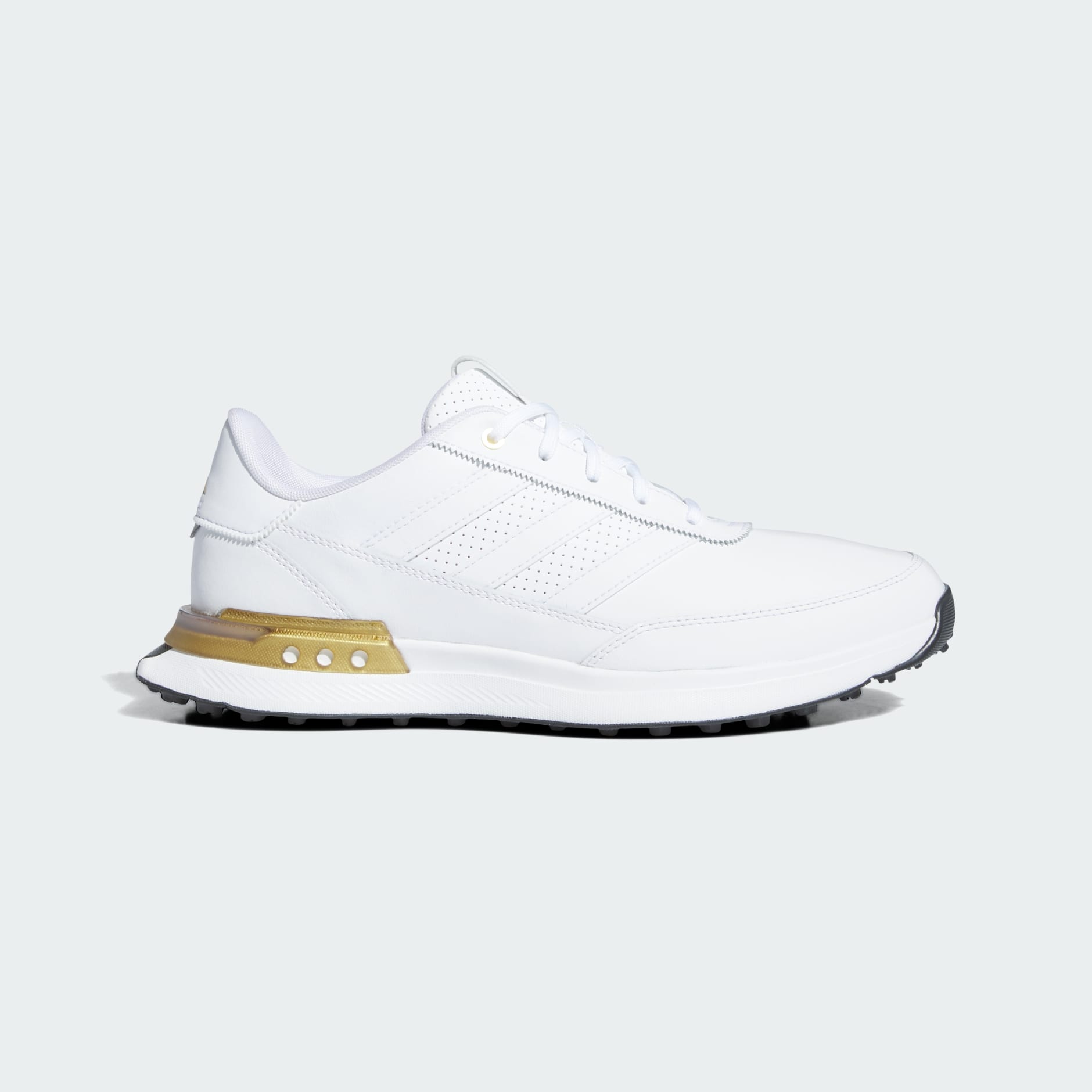 Adidas la trainer white and gold online