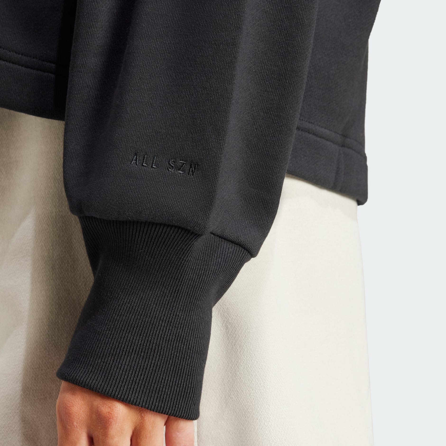 Veste &agrave; capuche ample enti&egrave;rement zipp&eacute;e French terry ALL SZN