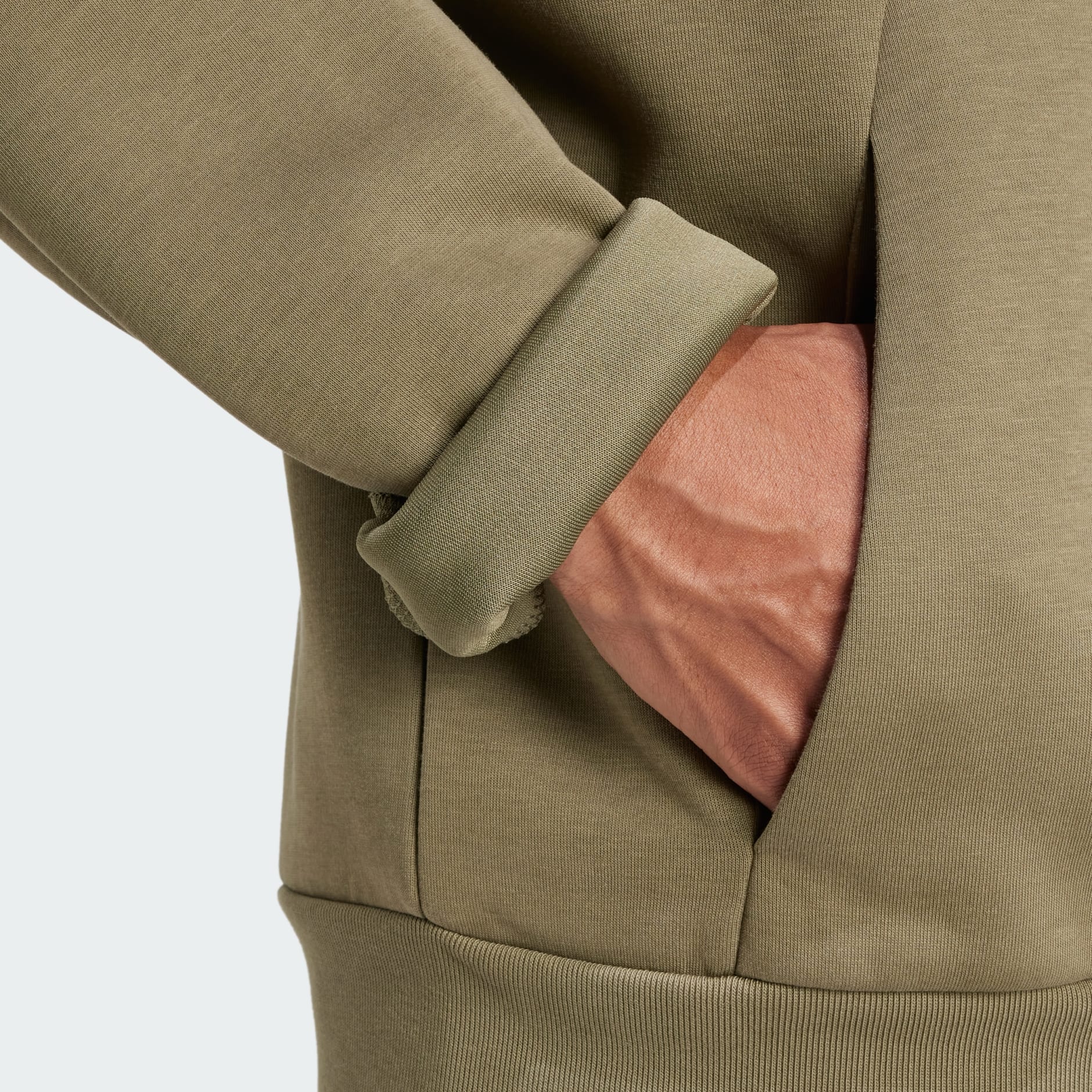 Clothing - Future Icons 3-Stripes Hoodie - Green | adidas Oman