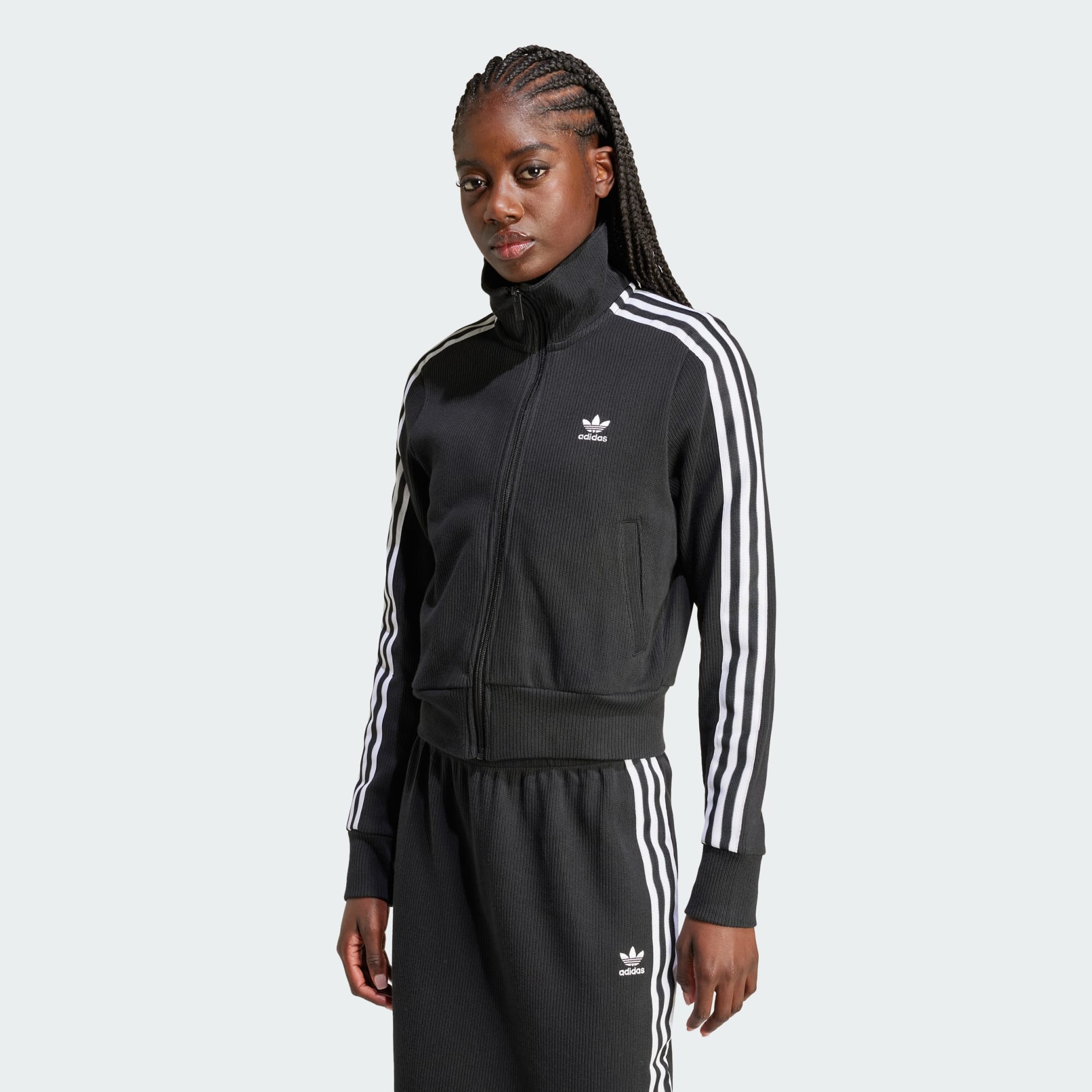 Clothing - Knit Top - Black | adidas South Africa