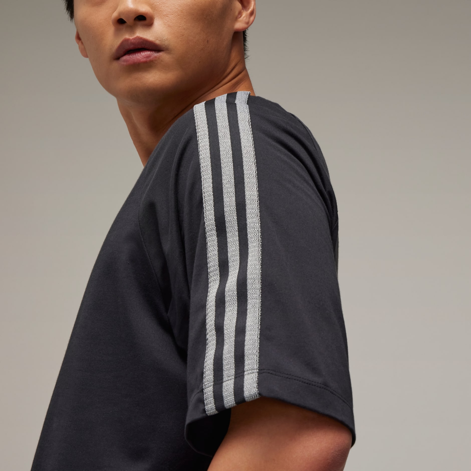 All products Y 3 3 Stripes Short Sleeve Tee Black adidas South Africa