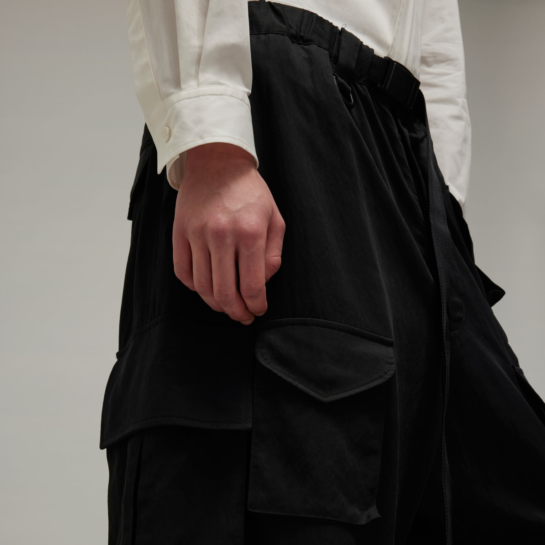 Y-3 Washed Twill Cargo Pants