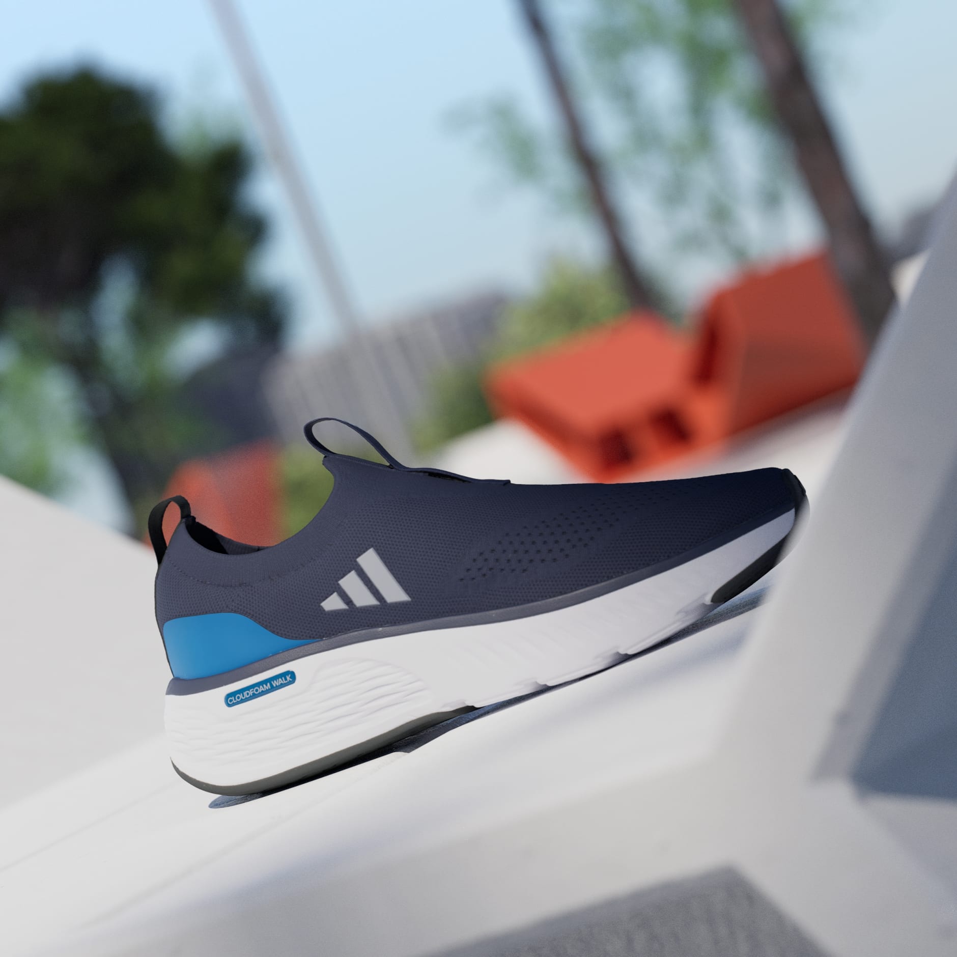 Men&rsquo;s Shoes - Cloudfoam Go Sock Shoes - Blue | adidas Saudi Arabia