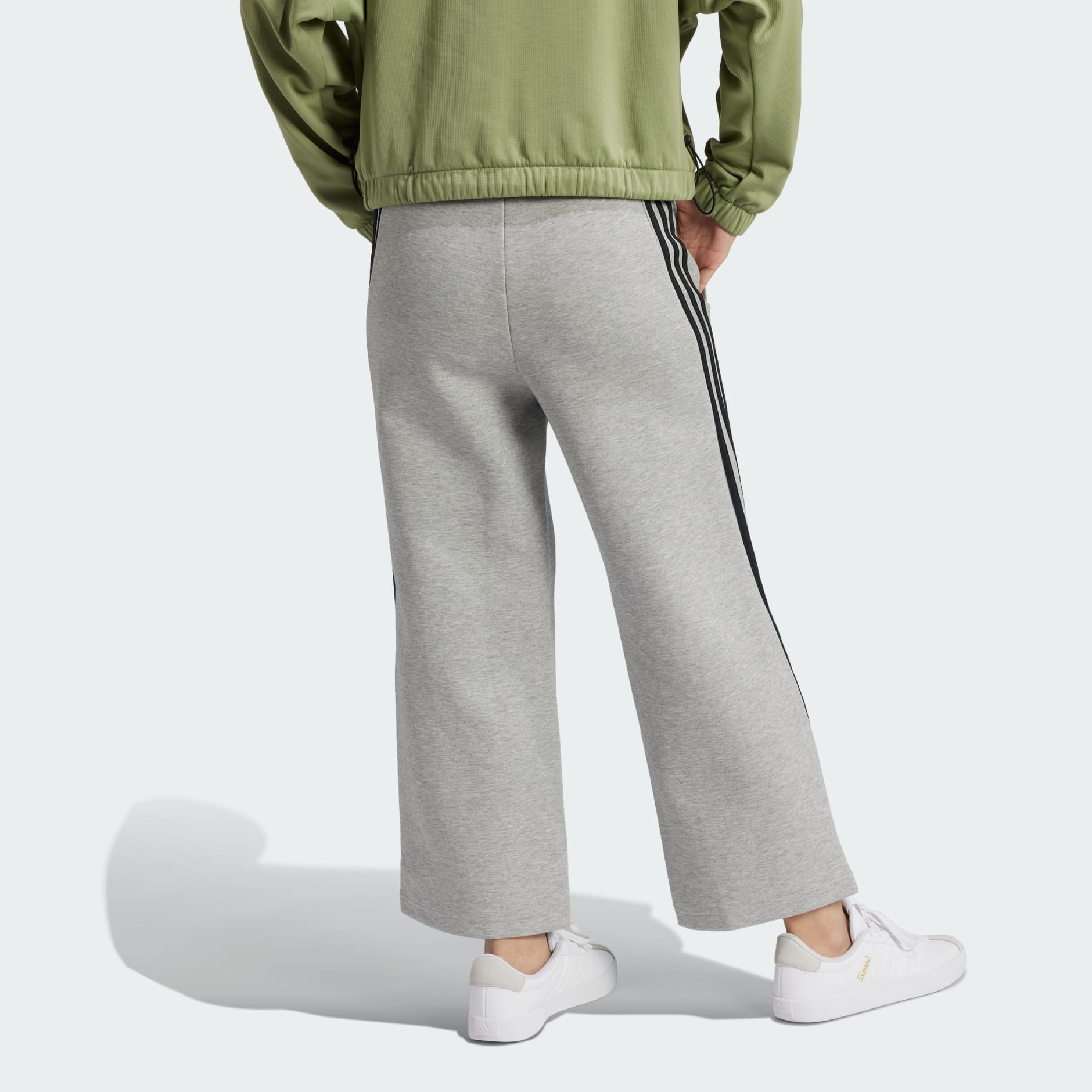 Pantaloni cu 3 dungi și tiv deschis Future Icons