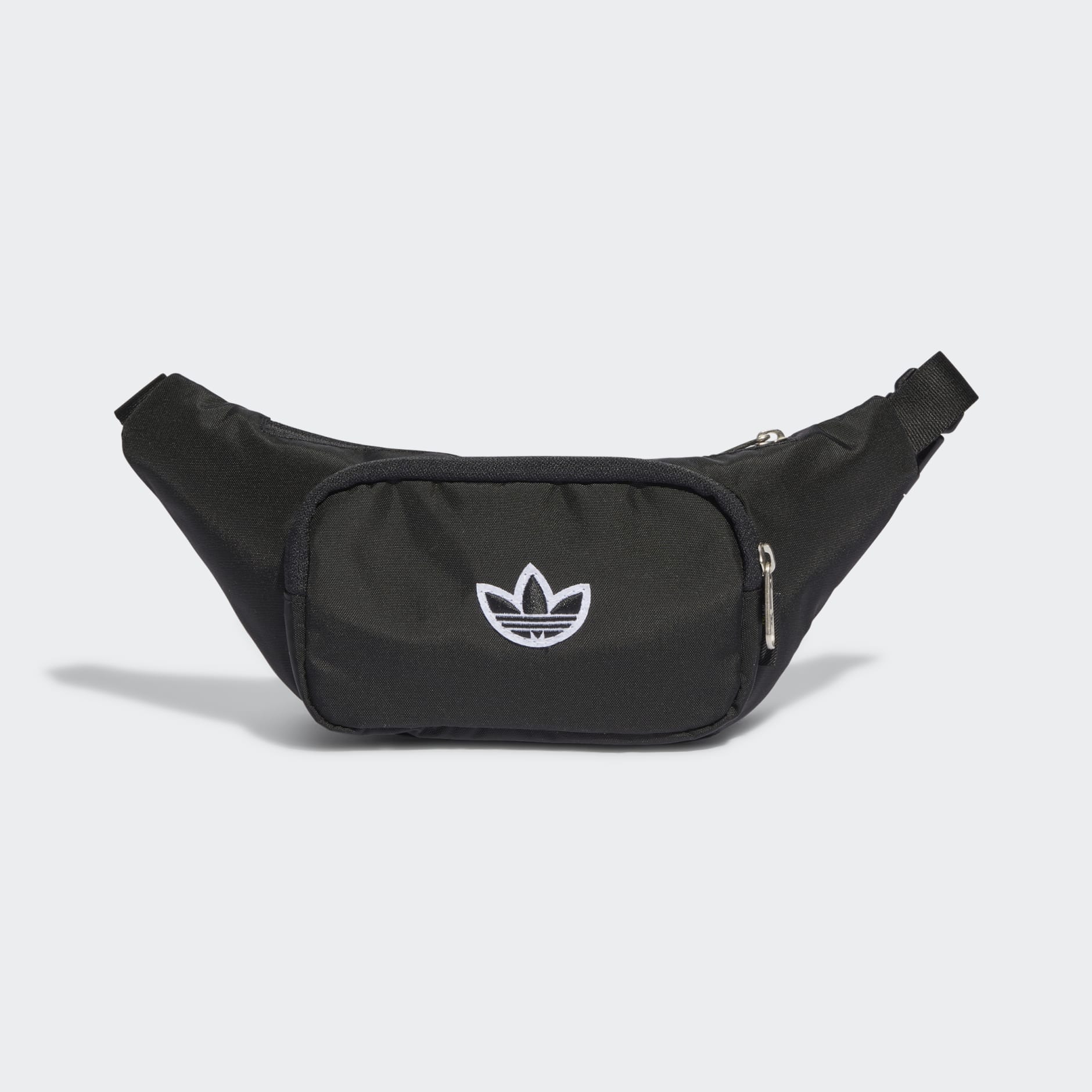 Adidas Unisex Waist Bag Pouch Black ORIGINALS IJ5007 Bag Premium Essentials  | eBay