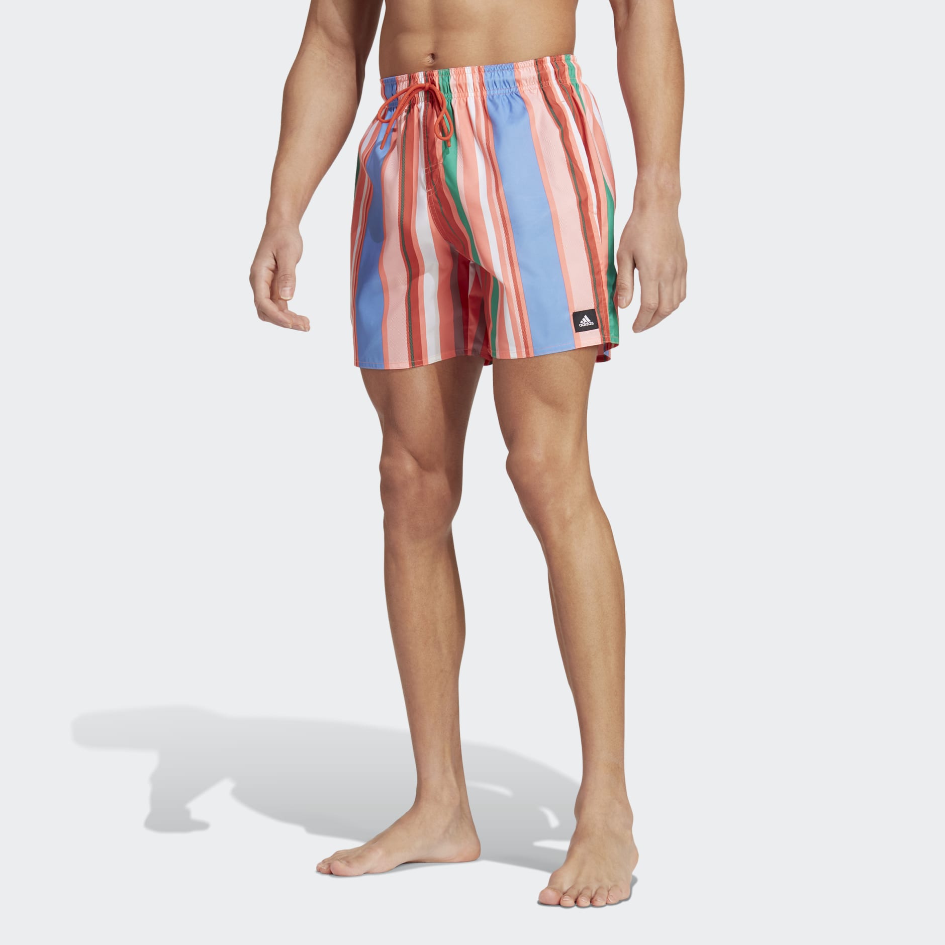 Adidas orange 2024 swim shorts