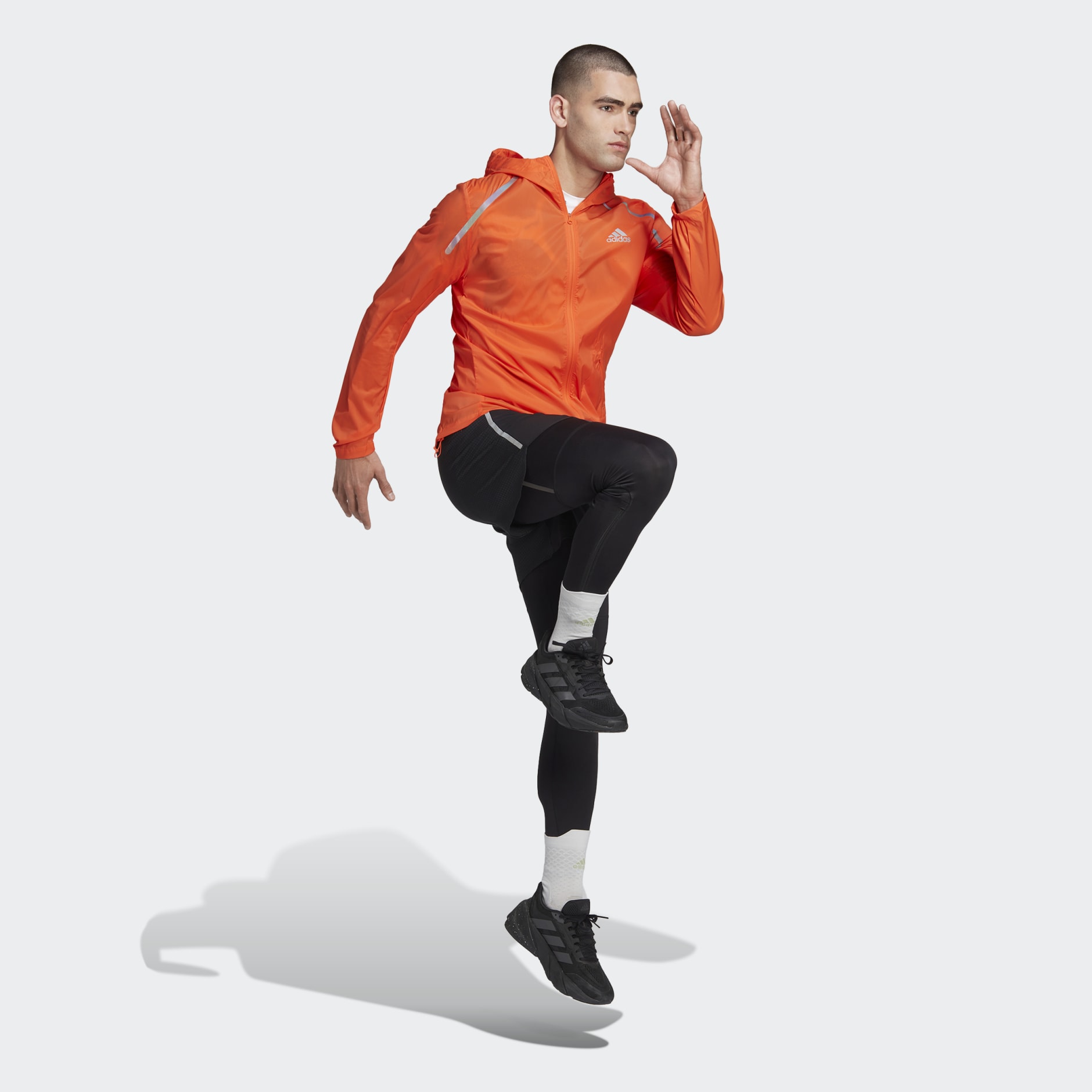 adidas Marathon Jacket - Orange | adidas IQ