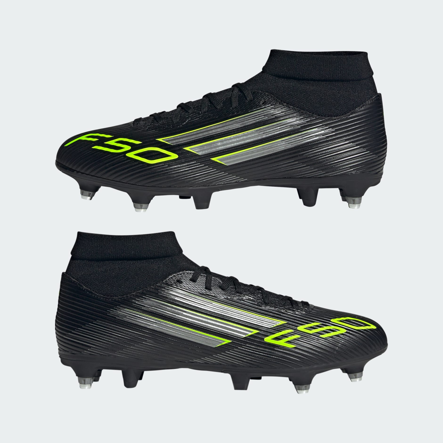 Ghete F50 League profil moale, teren moale