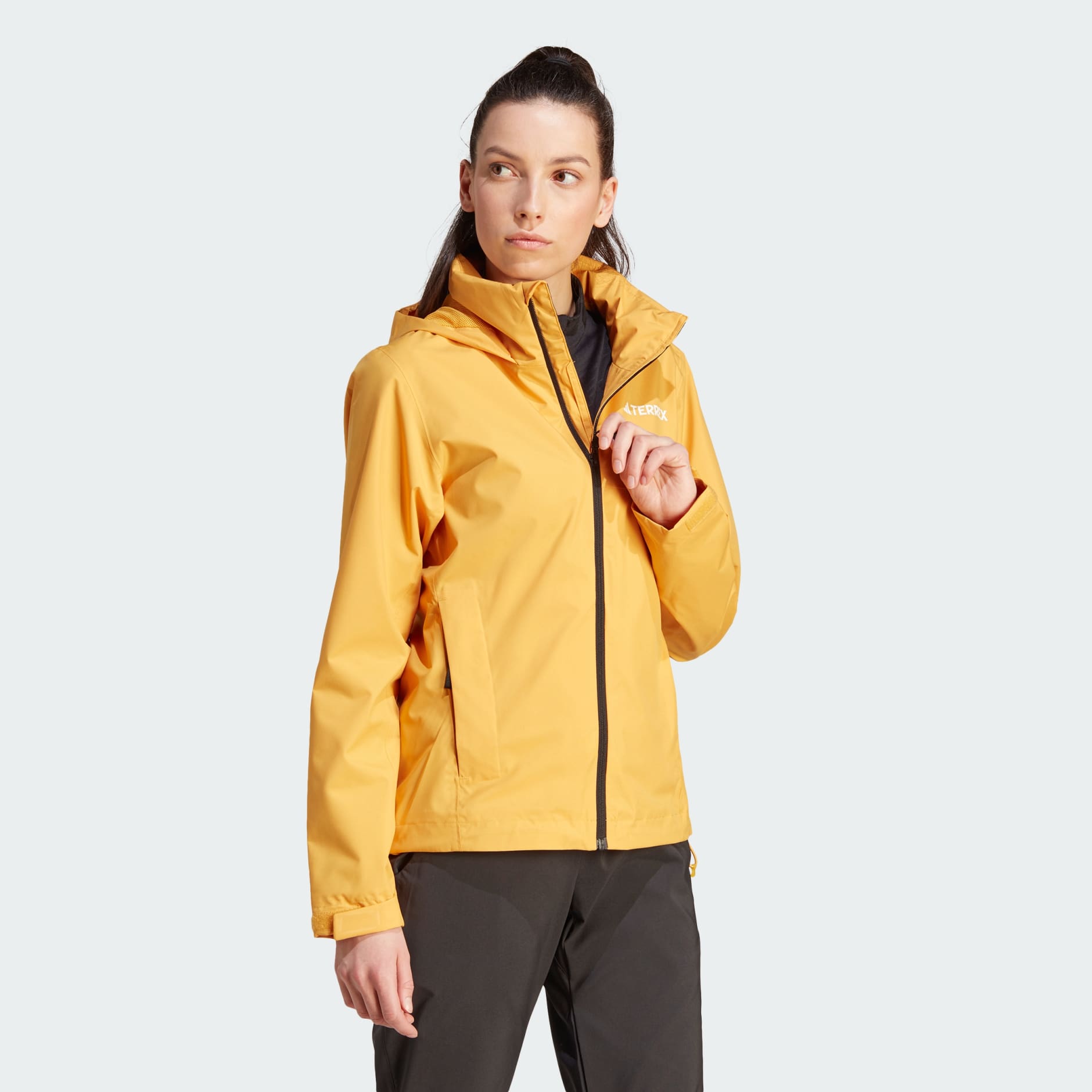 Clothing - Terrex Multi RAIN.RDY 2-Layer Rain Jacket - Yellow | adidas  South Africa | Jacken