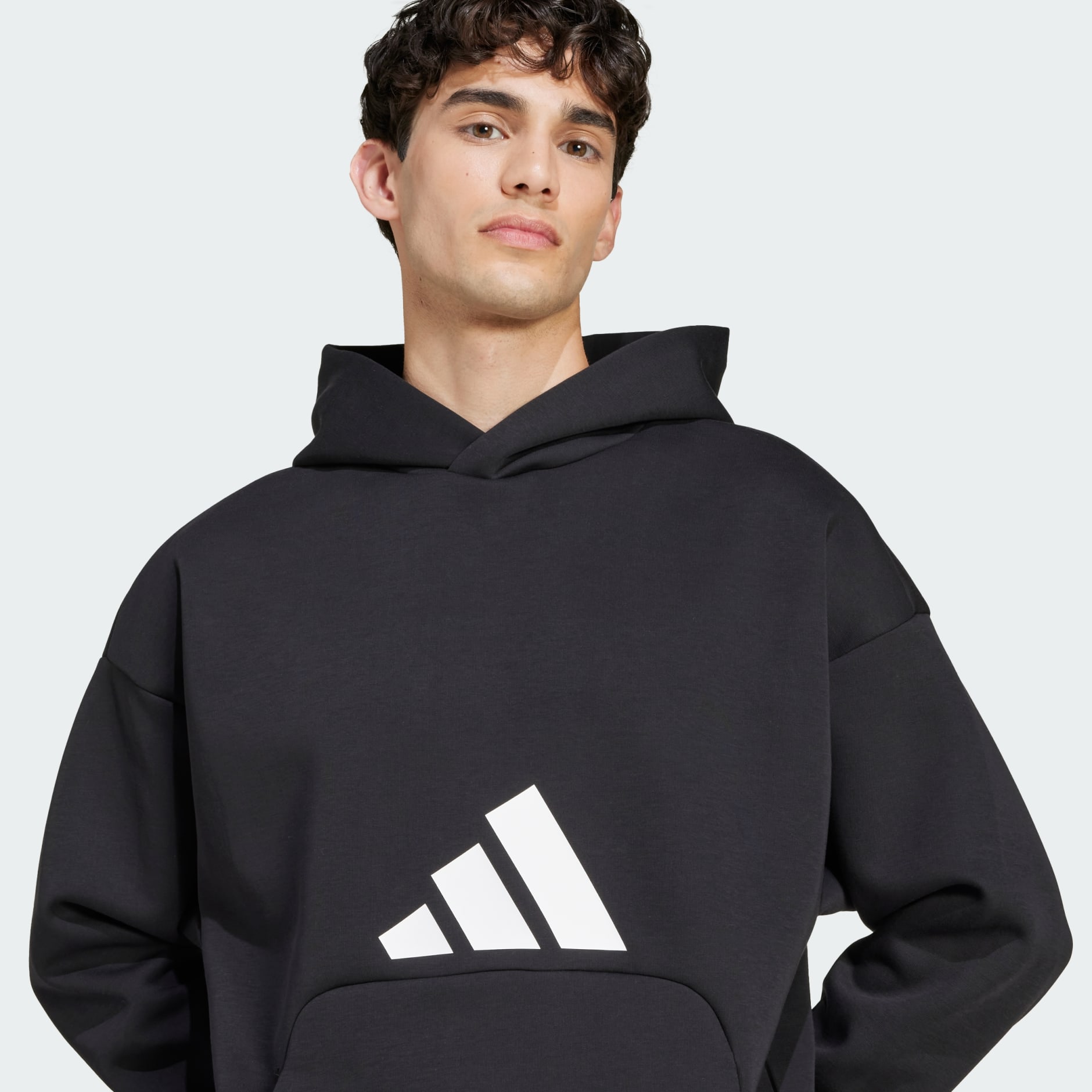 Future Icons 3 Bar Logo Hoodie