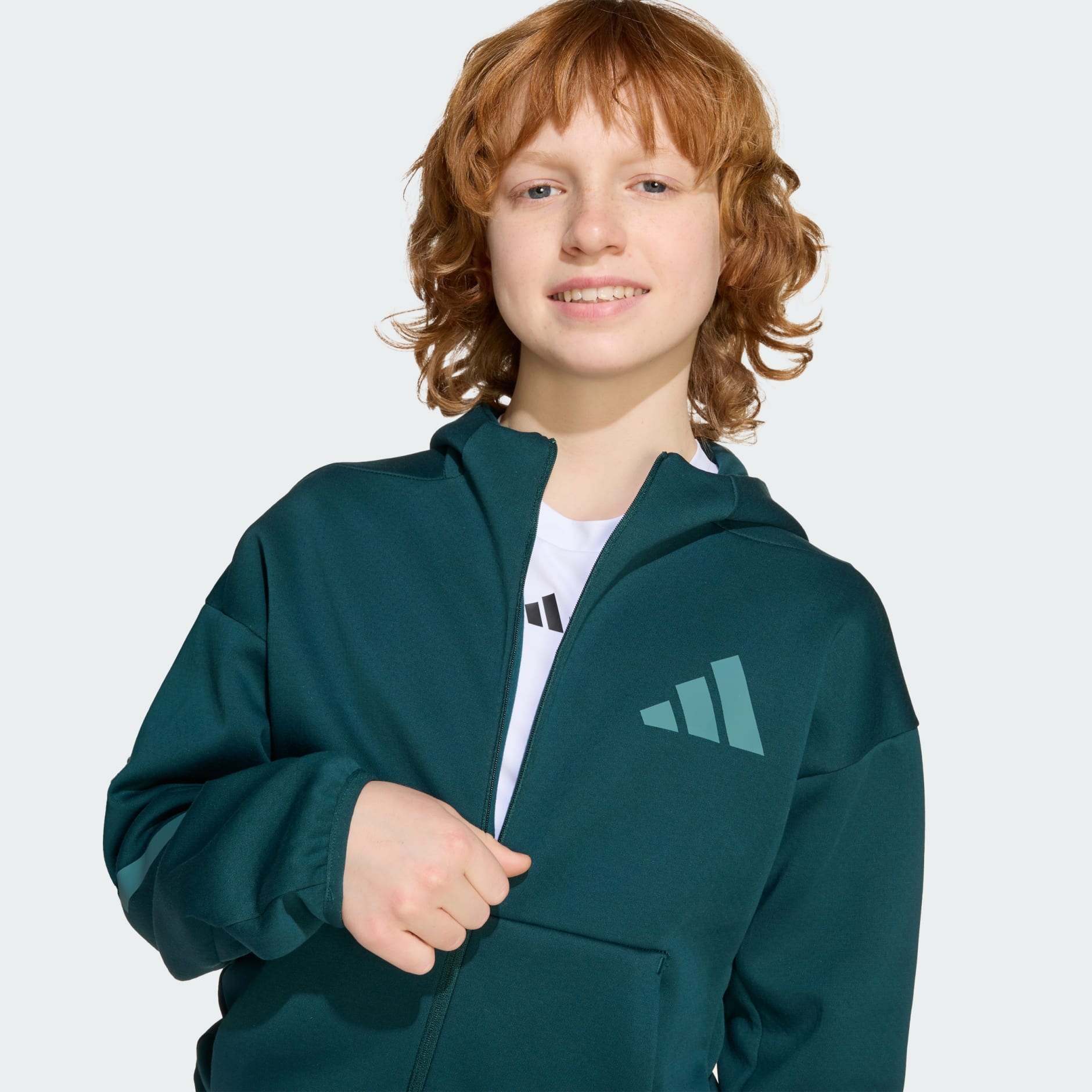 adidas Z.N.E. Full-Zip Hooded Track Jacket