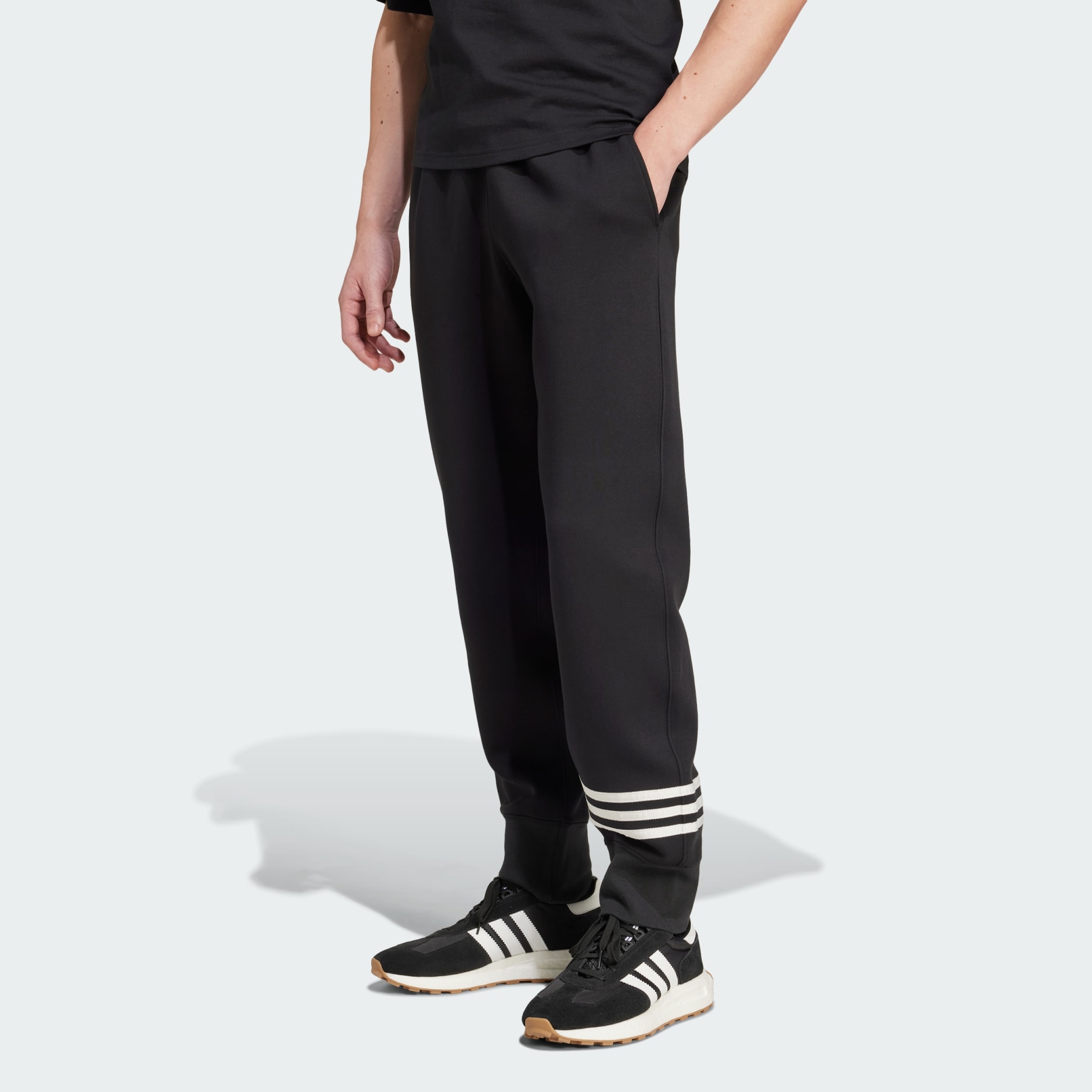 Men s Clothing Neuclassics Pants Black adidas Saudi Arabia