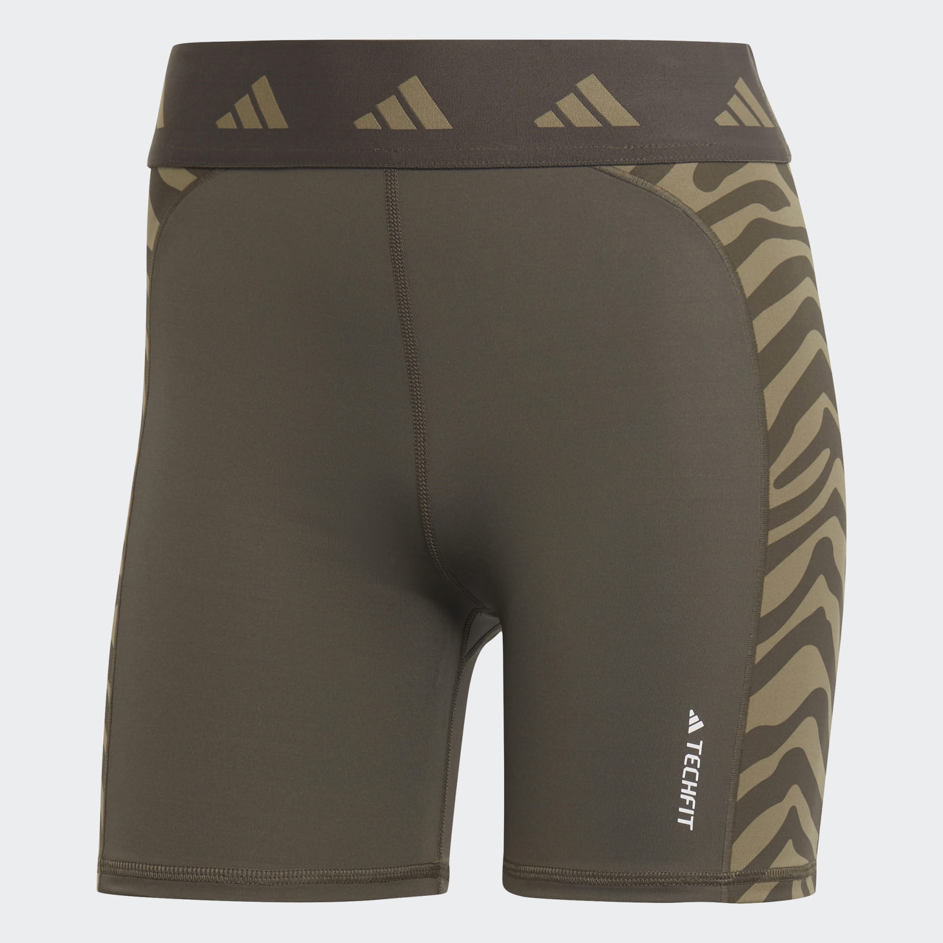 Hyperglam Techfit Zebra High-Waisted Short Leggings