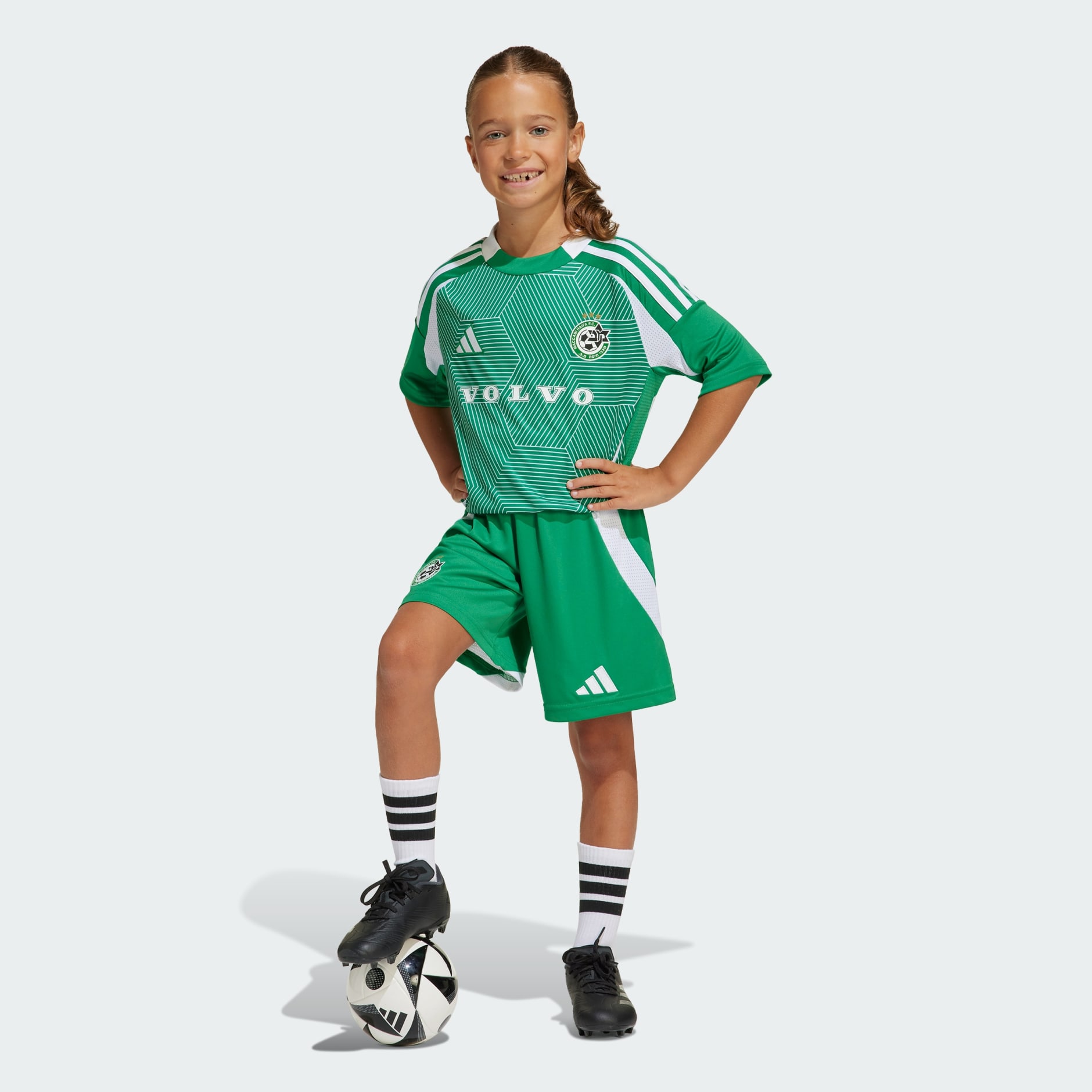 מכנסיים קצרים משחקי בית מכבי חיפה 24/25 ילדים