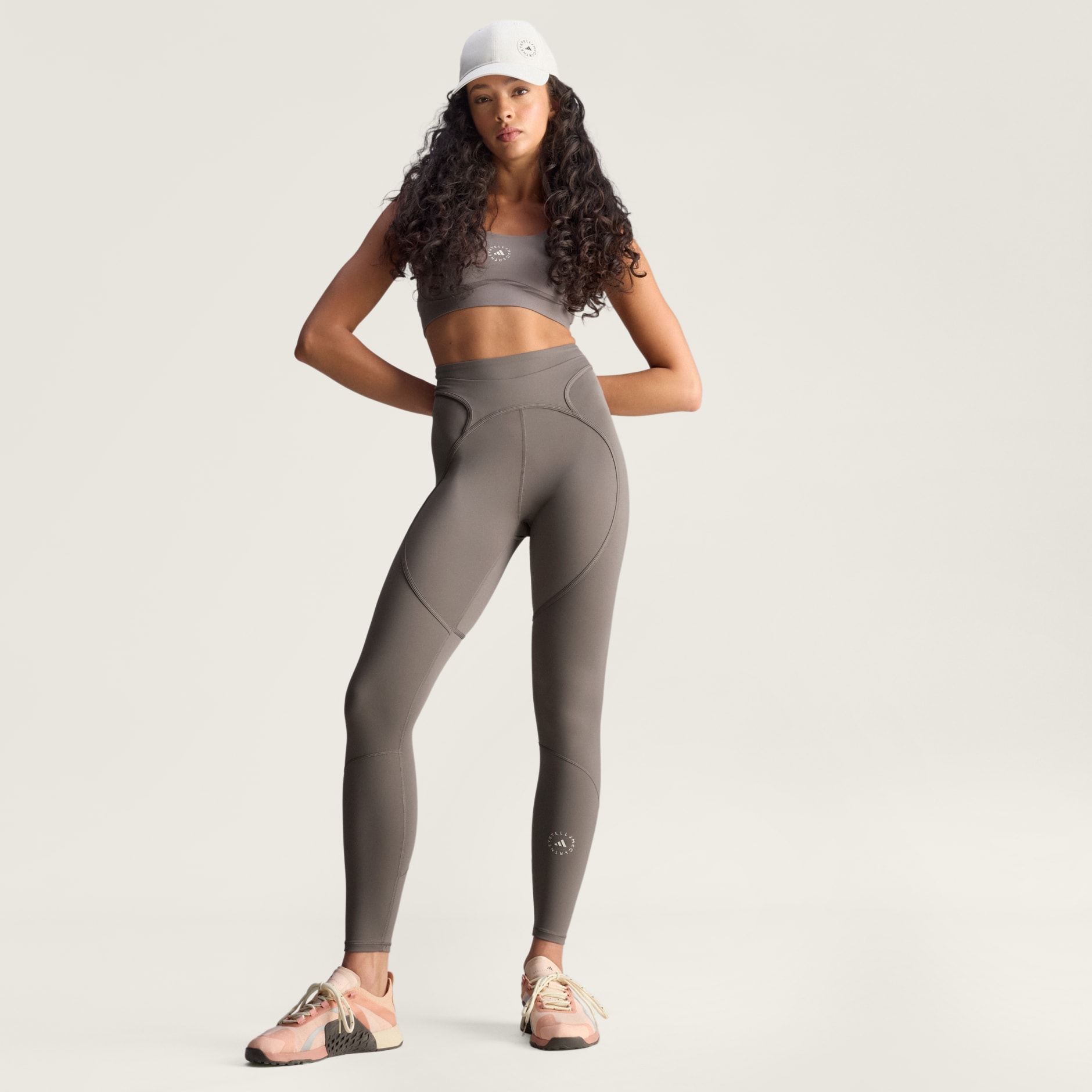 بنطال تدريب رياضي طويل من أديداس من Stella McCartney