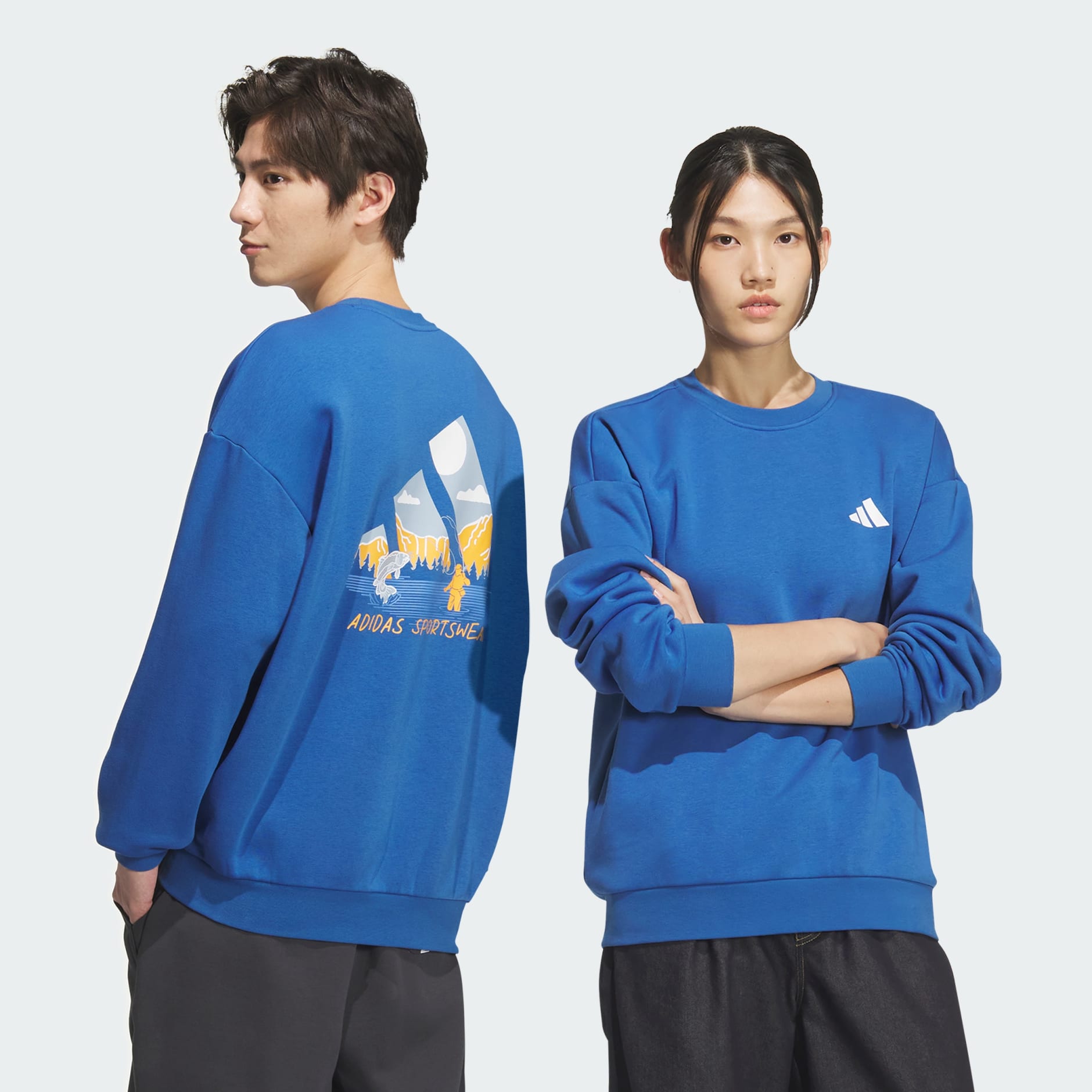 VALUE RANGE GFX WARM CREW Sweatshirt