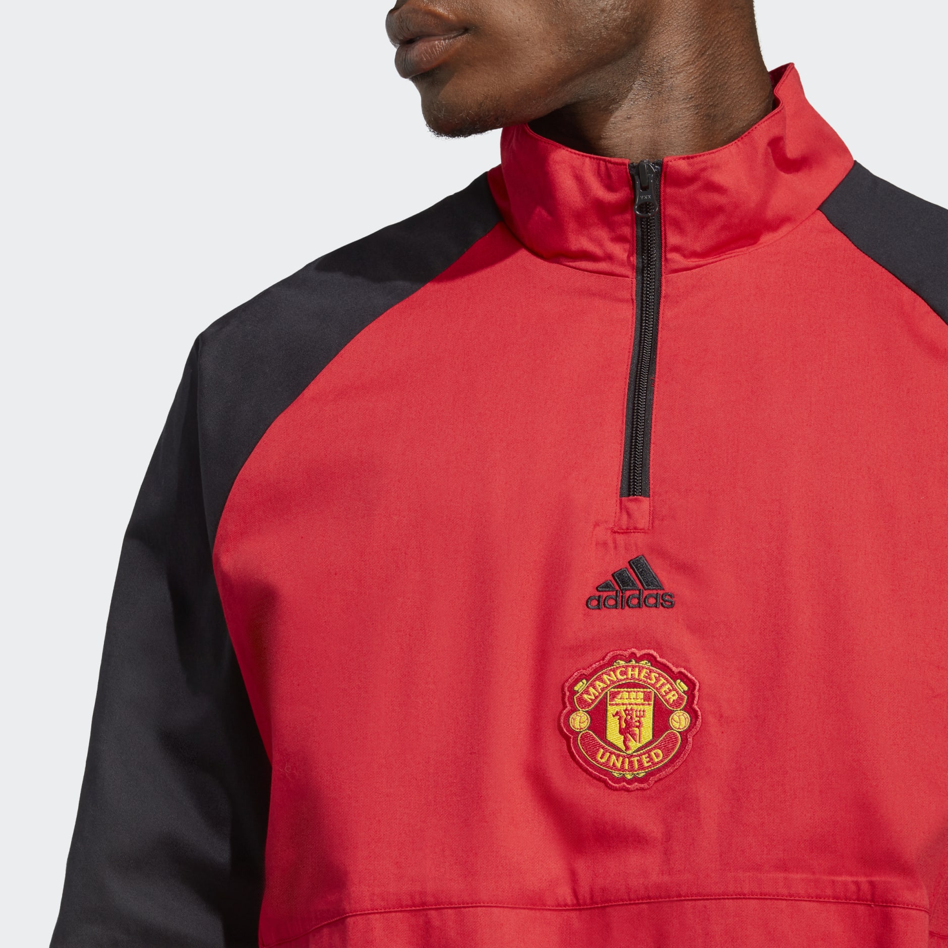 Clothing - Manchester United Icon Top - Red | adidas South Africa