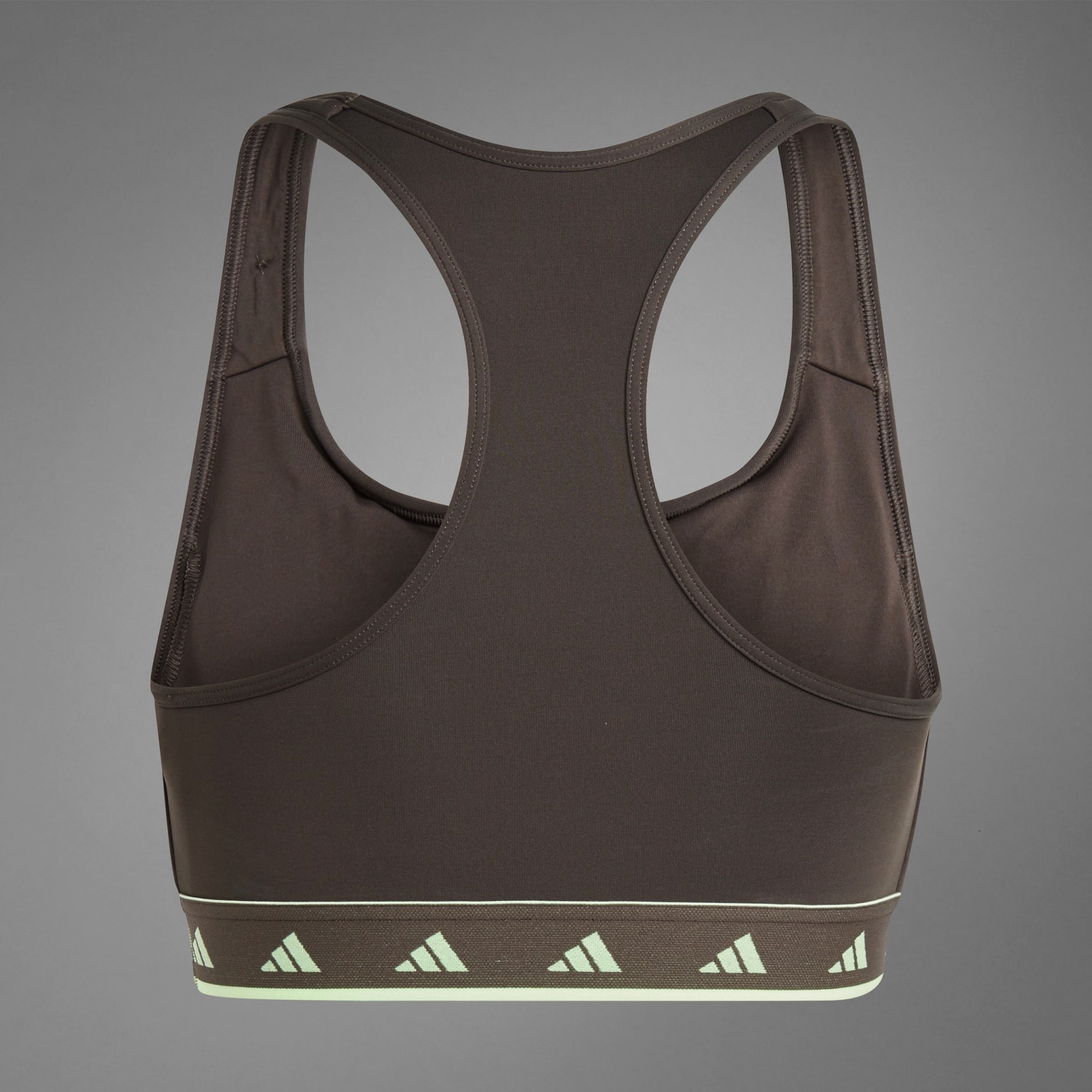 Women's Clothing - Powerreact Training Medium-Support Hyperglam Color Pop  Bra - Green