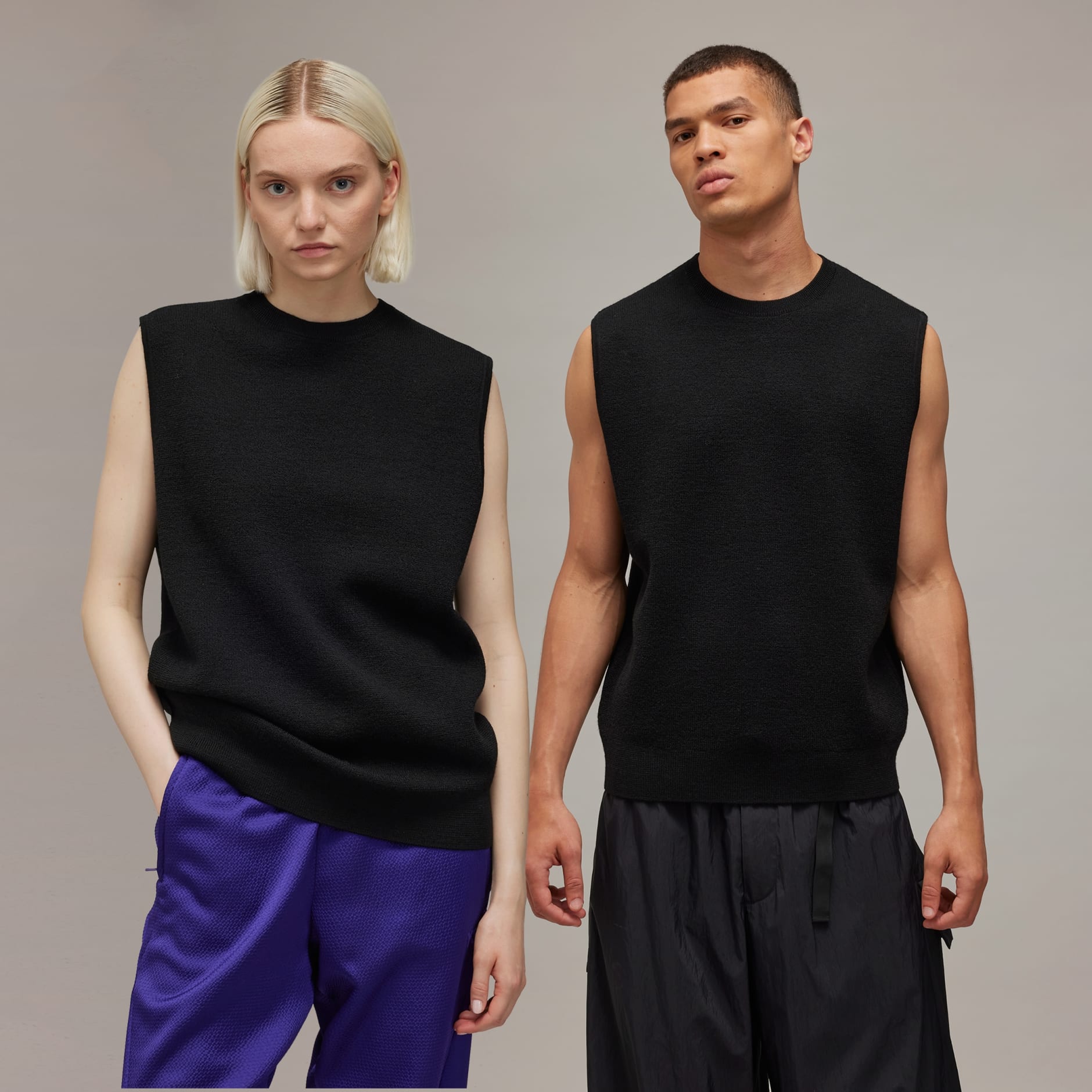 Y-3 3-Stripes Knit Vest