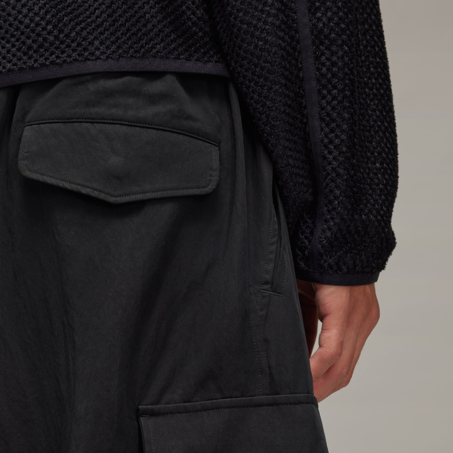 Y-3 Refined Wool Cargo Pants