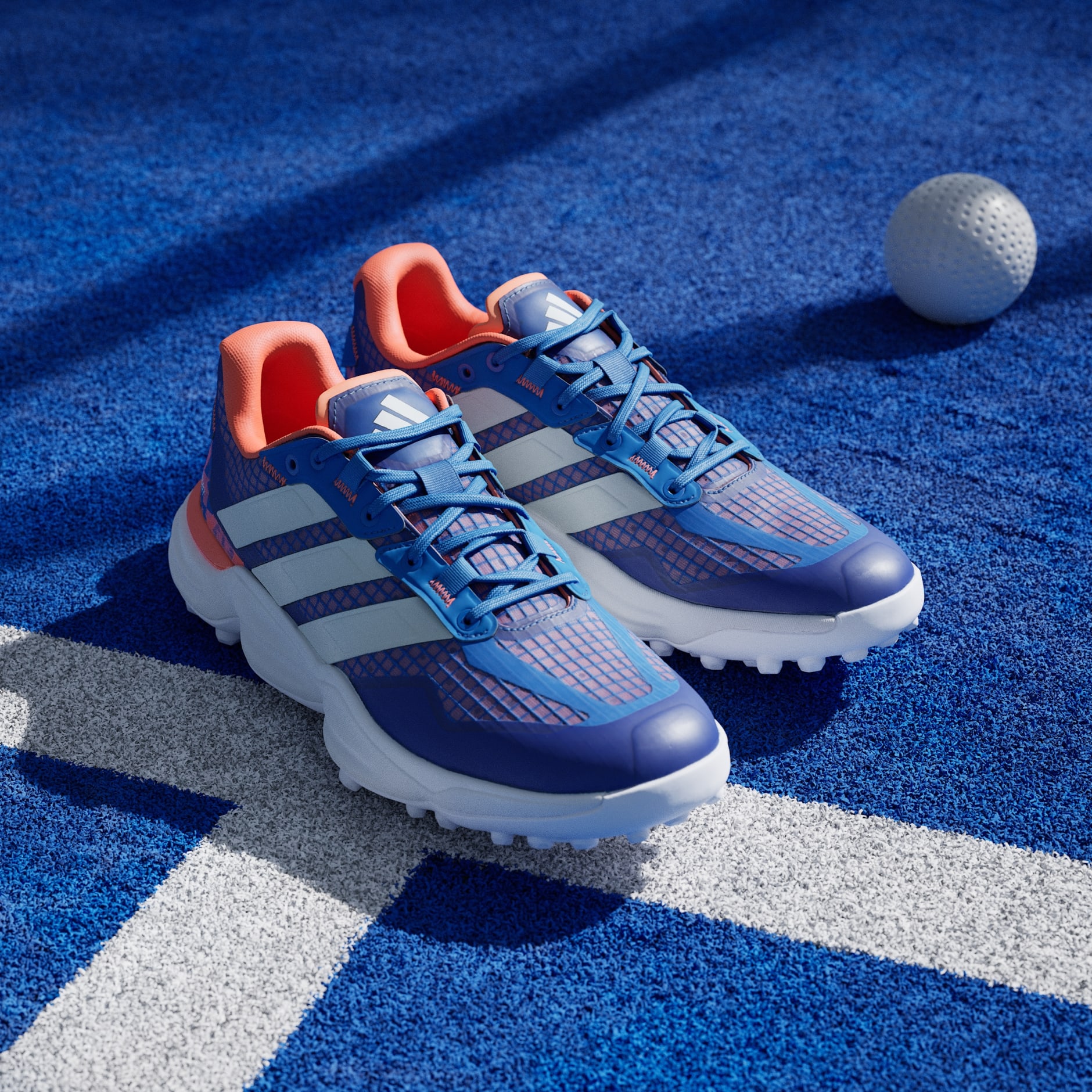 Ghete de hochei pe iarbă Adipower Hockey 3