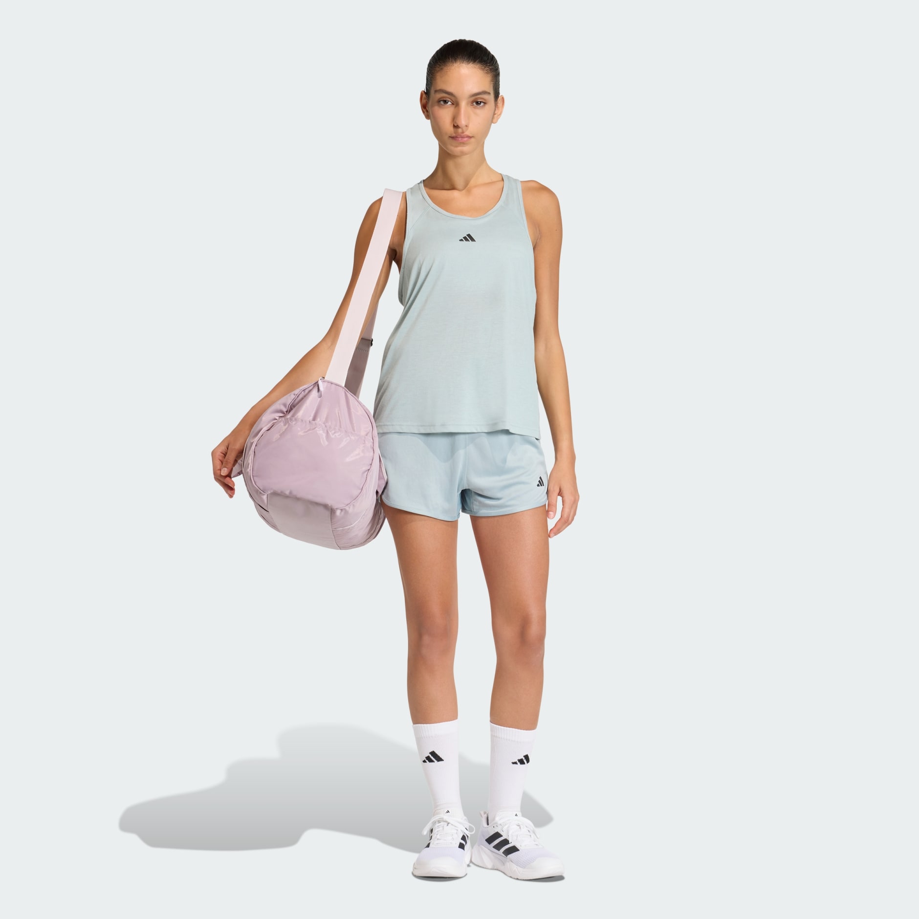 Pantaloni scurți tricotați, cu talie &icirc;naltă, Pacer Essentials