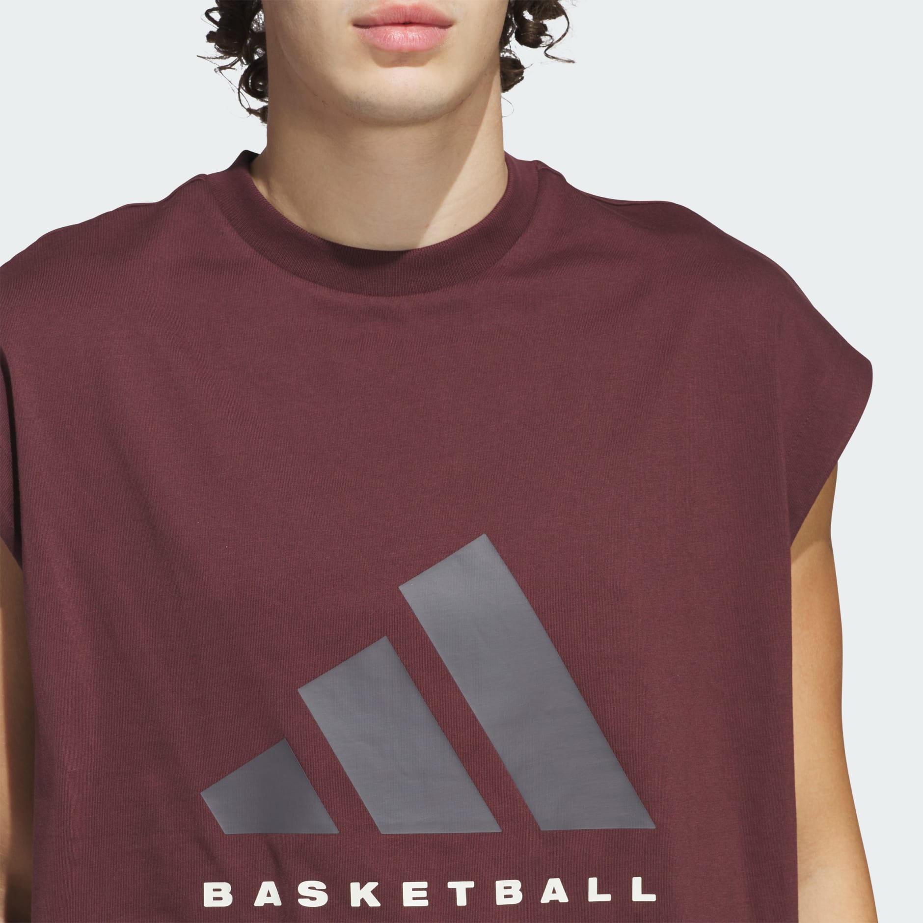 adidas Basketball 無袖 T 恤(中性)